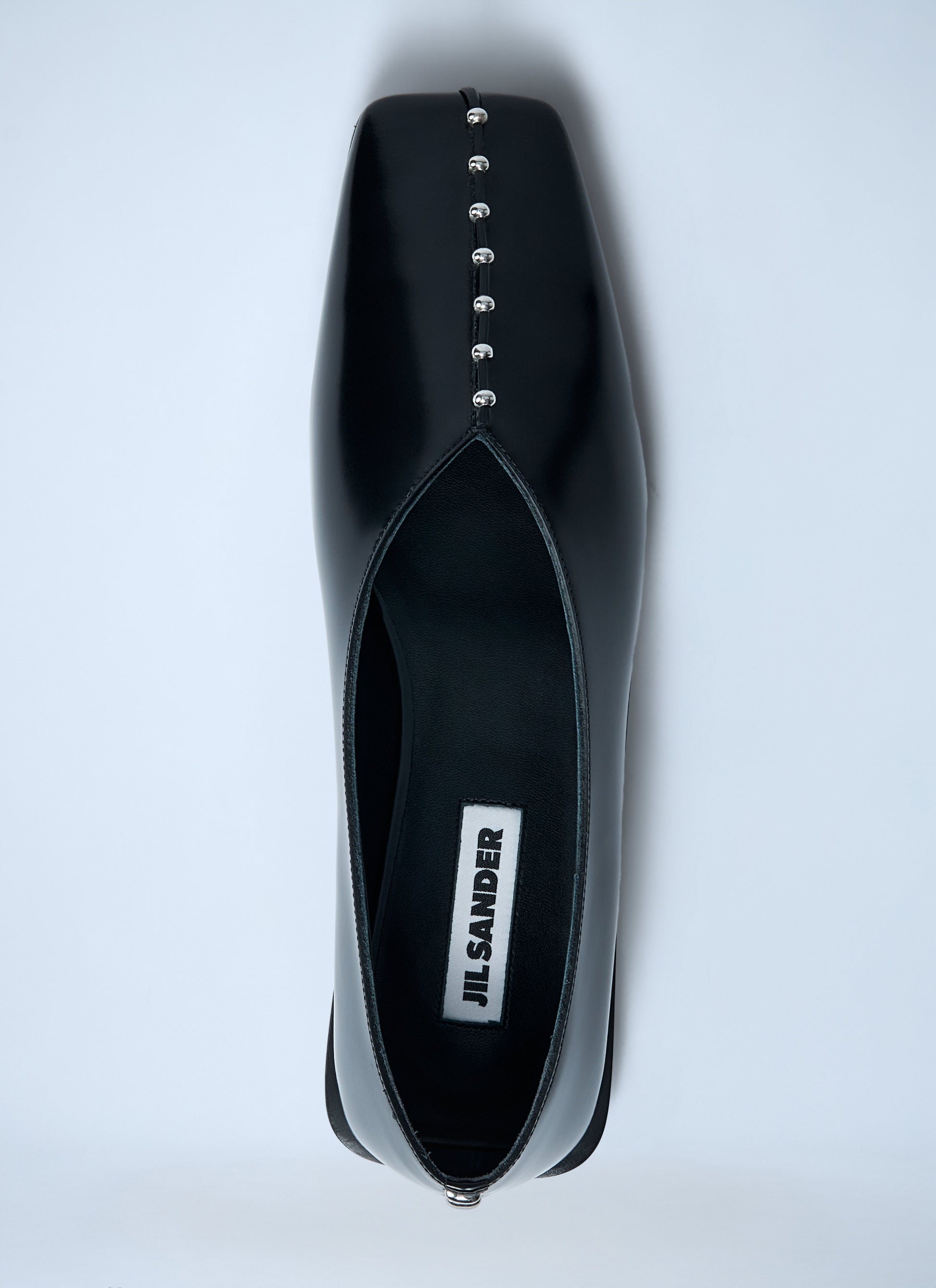 Jil Sander Women Leather Ballerina Flats JIL SANDER