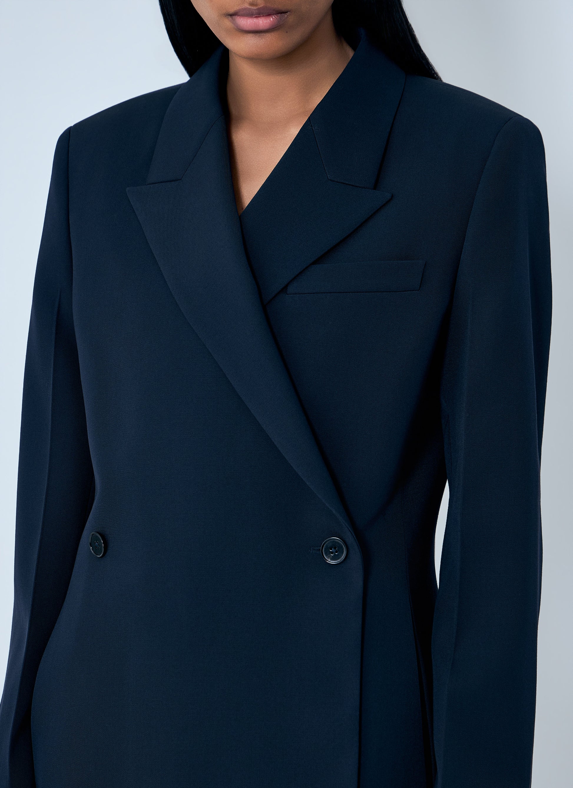Jil Sander Women Double-Breasted Wool Blazer JIL SANDER