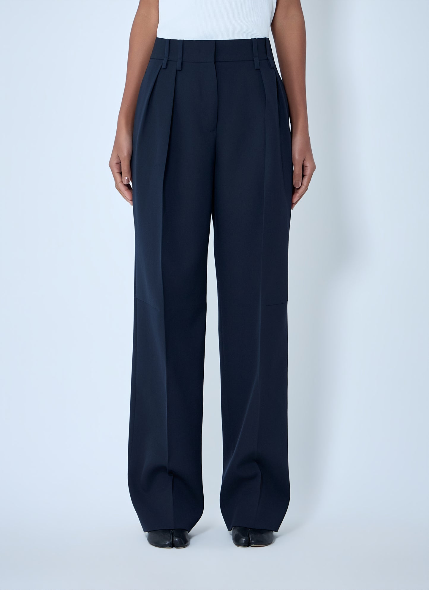 Jil Sander Women High-Waisted Pleated Pants JIL SANDER