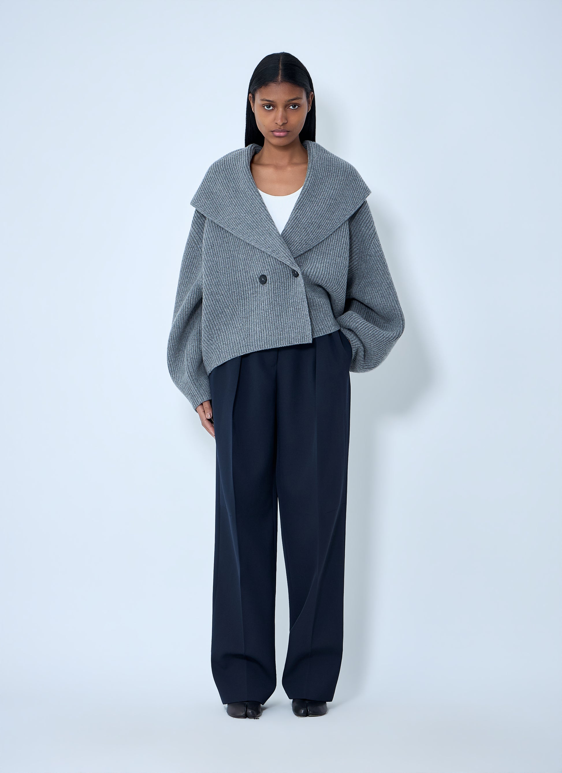 Jil Sander Women High-Waisted Pleated Pants JIL SANDER