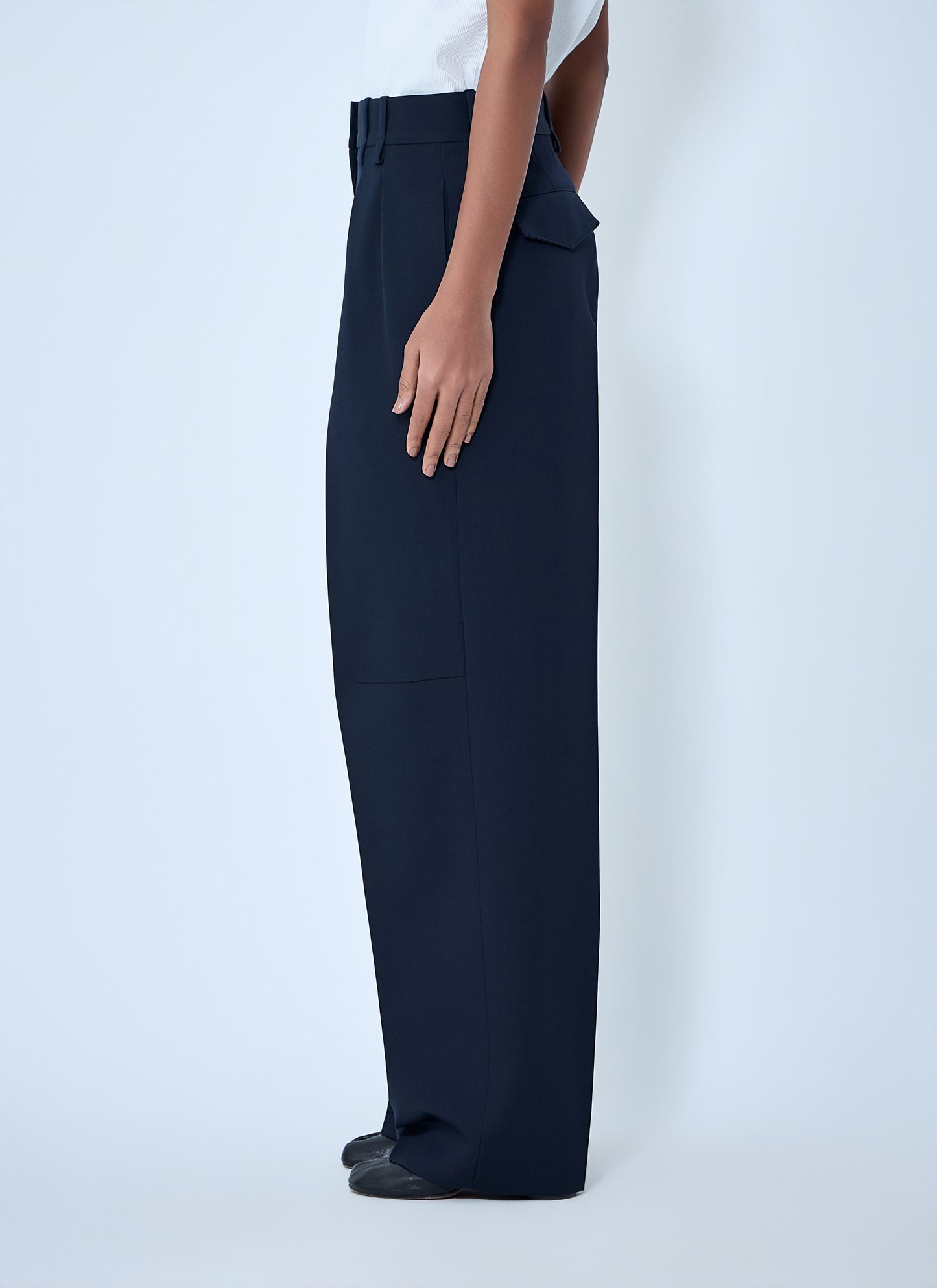 Jil Sander Women High-Waisted Pleated Pants JIL SANDER