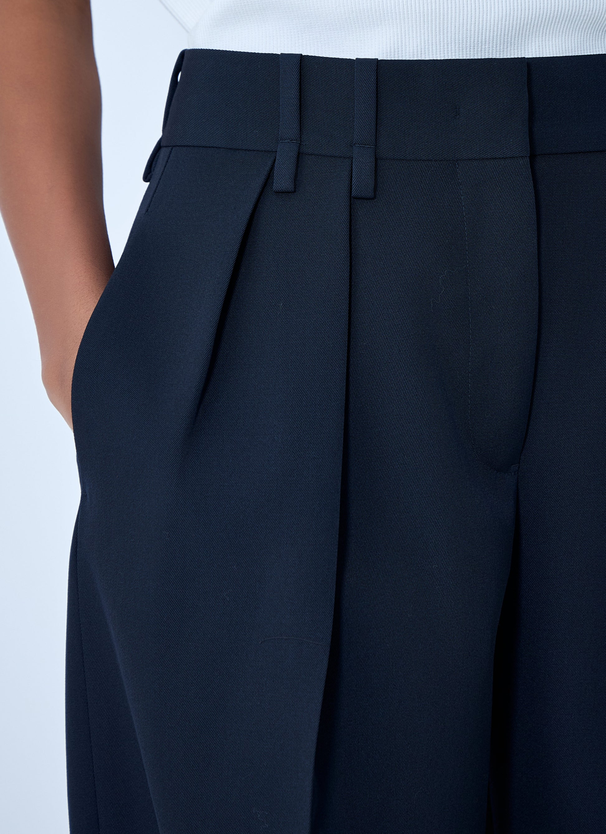 Jil Sander Women High-Waisted Pleated Pants JIL SANDER