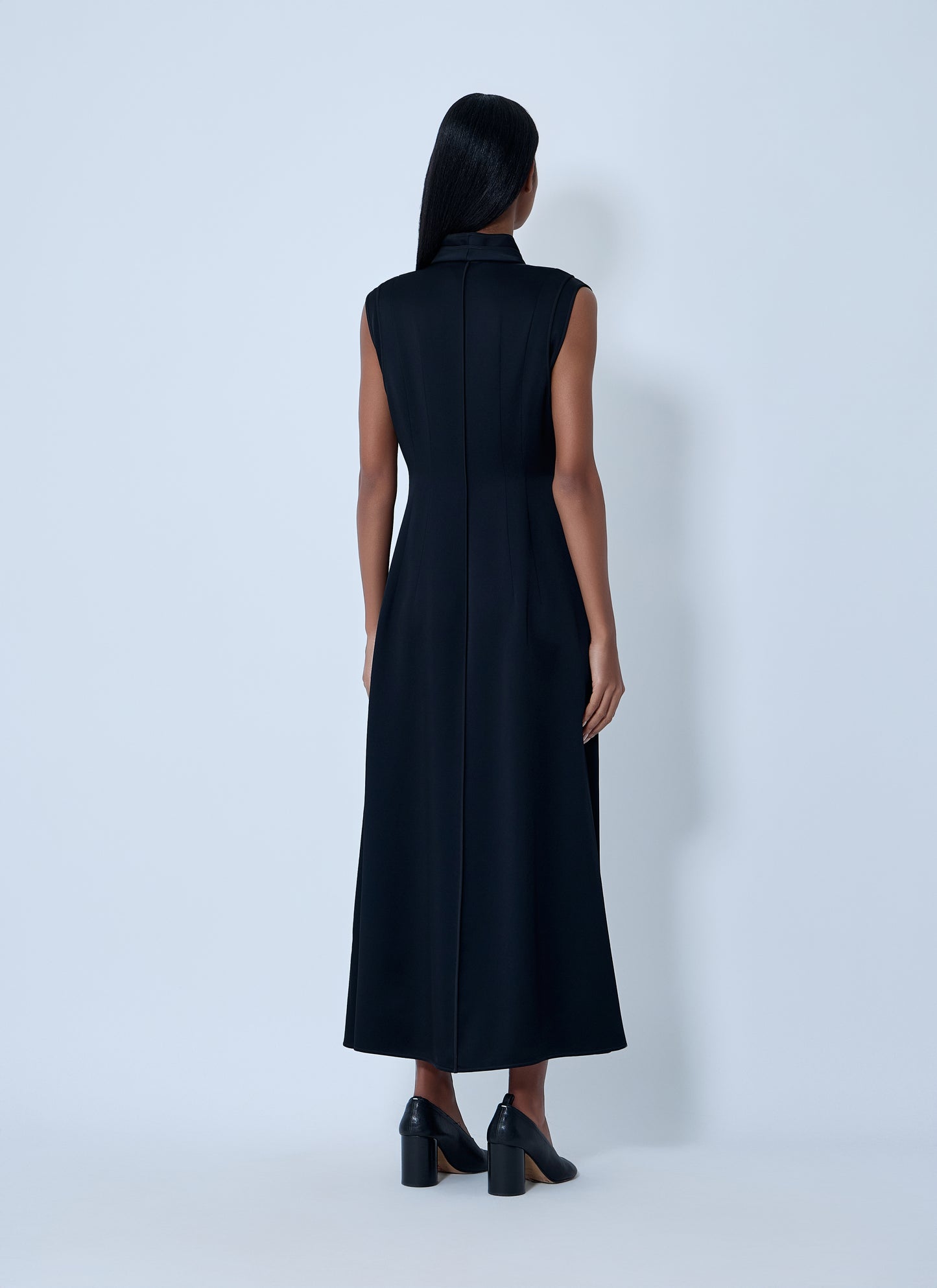 Jil Sander Women V-Neck Midi Dress JIL SANDER