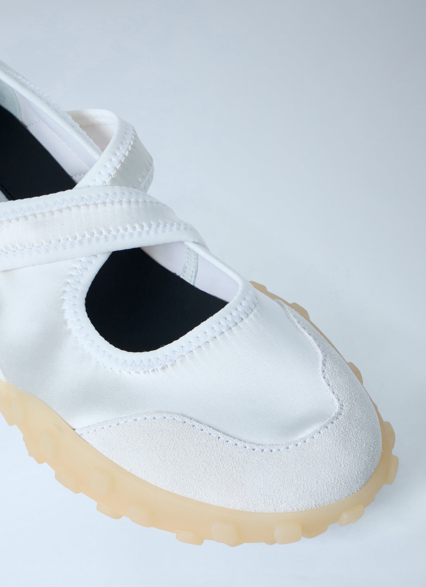 Jil Sander Women Satin Strap Slip-On Shoes JIL SANDER