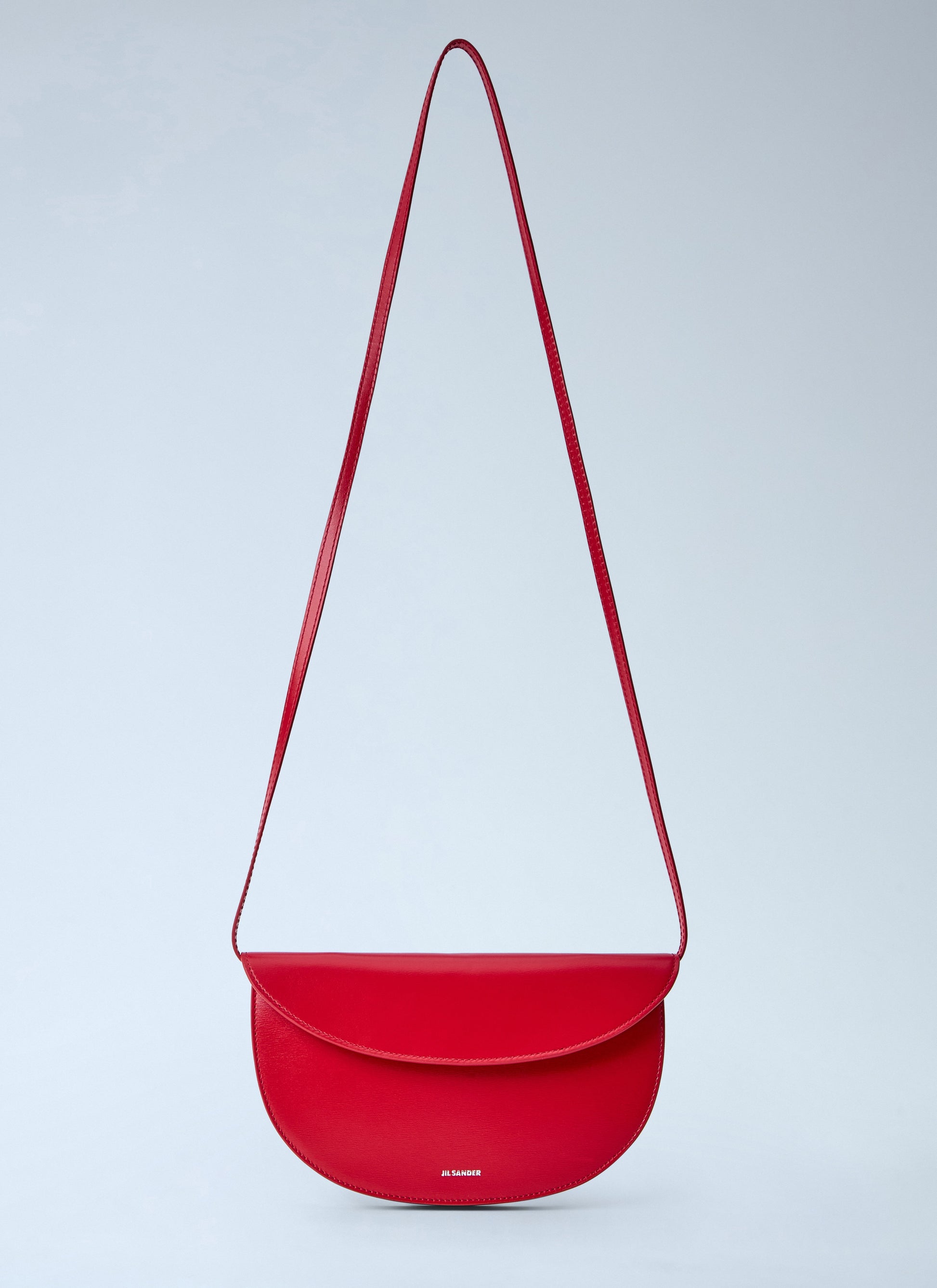 Jil Sander Women Curve Wallet With Strap JIL SANDER