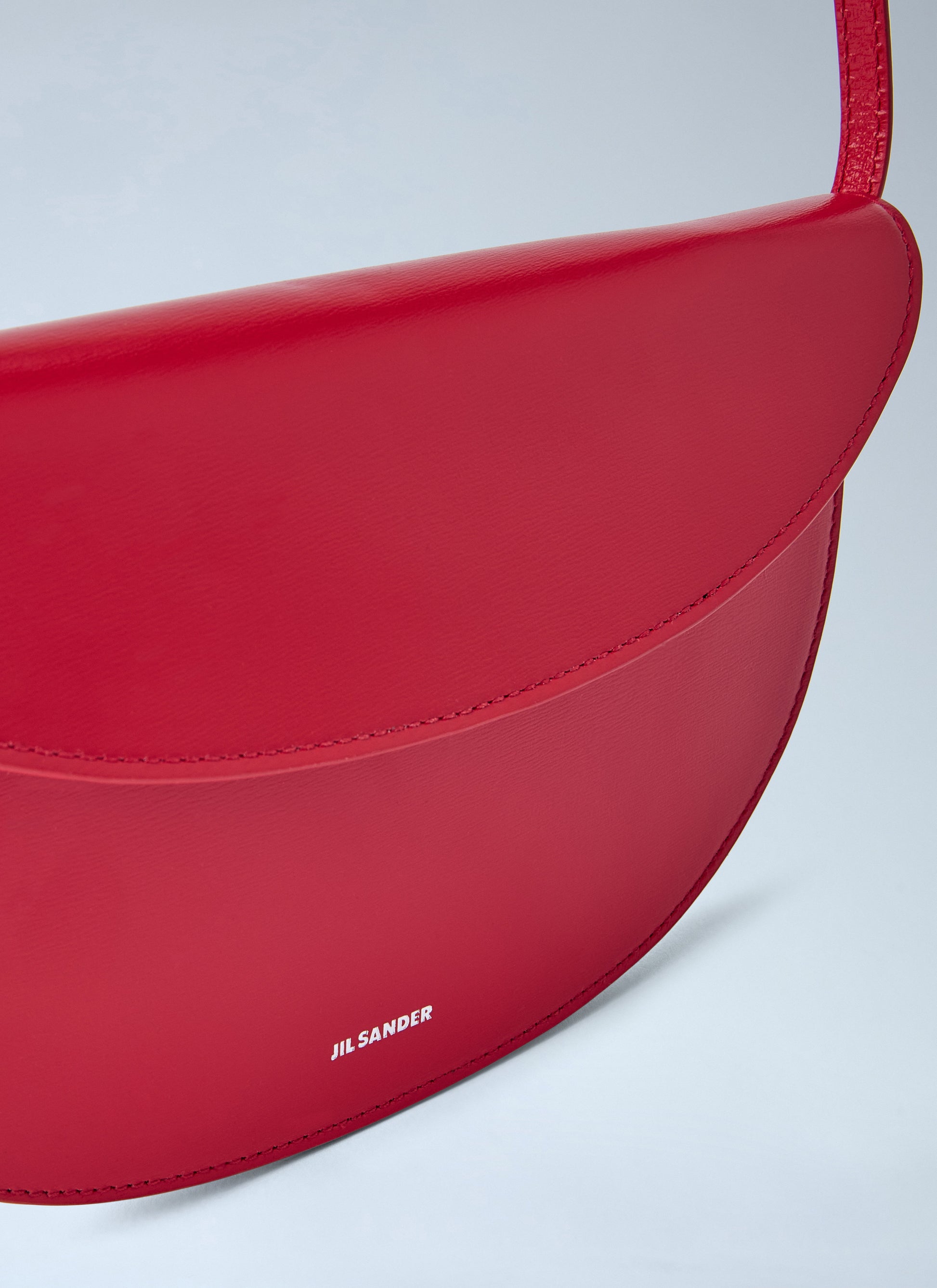 Jil Sander Women Curve Wallet With Strap JIL SANDER