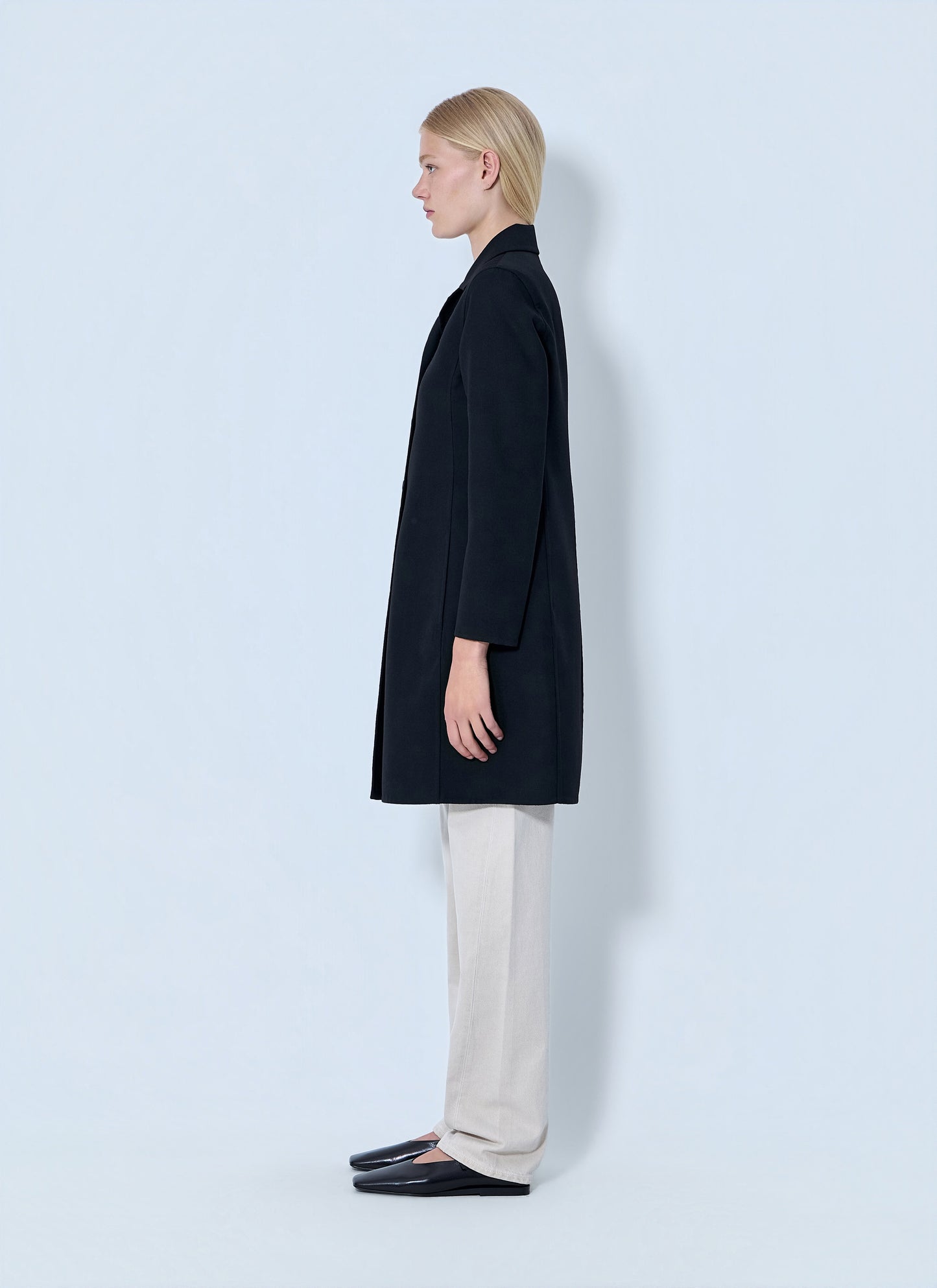 Jil Sander Women Single-Breasted Wool Coat JIL SANDER