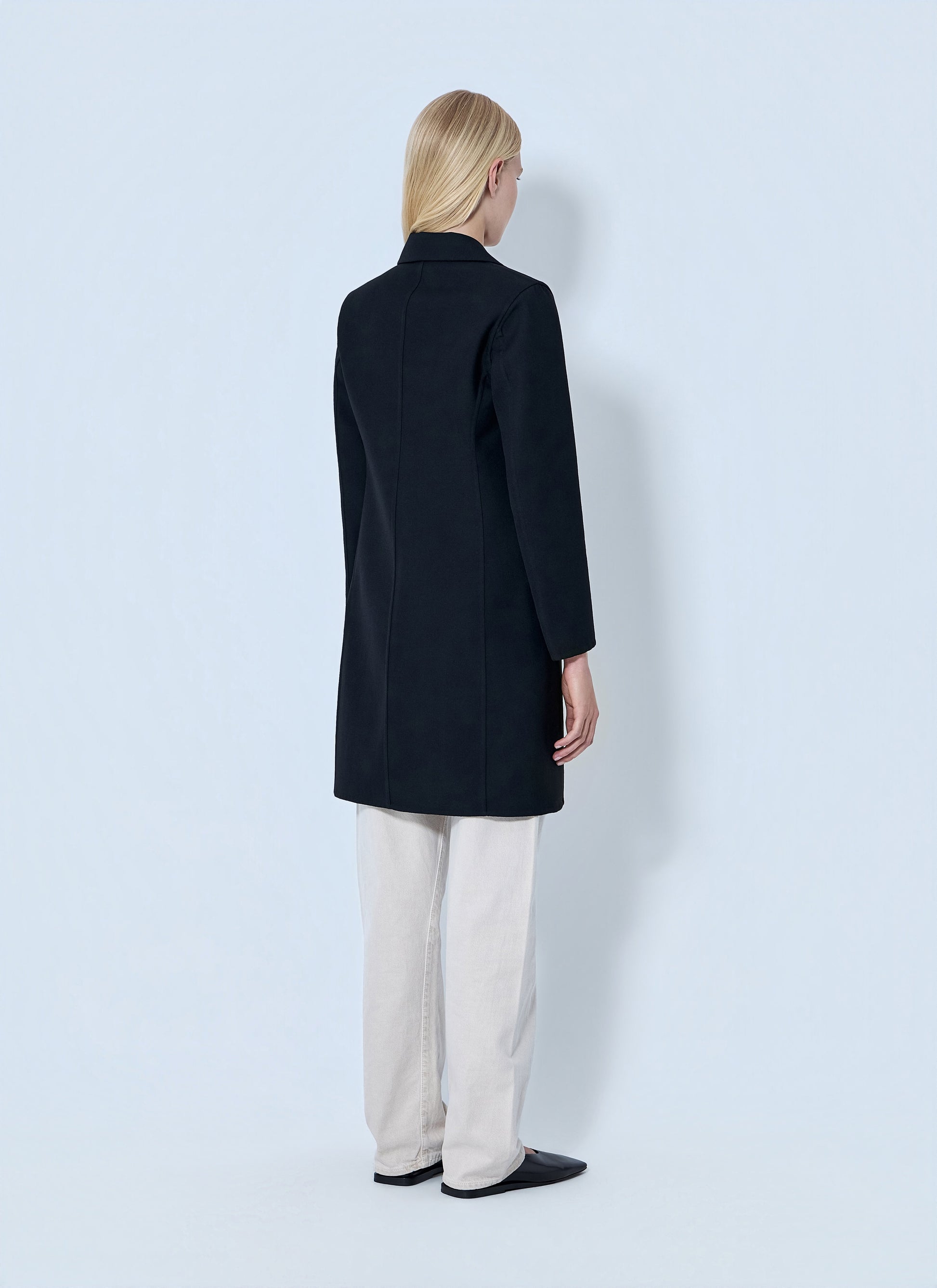 Jil Sander Women Single-Breasted Wool Coat JIL SANDER