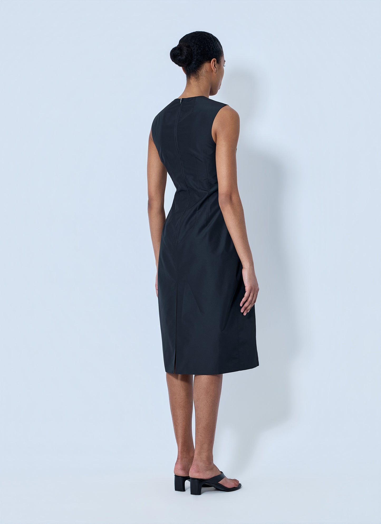 Jil Sander Women Sleeveless Structured Midi Dress JIL SANDER