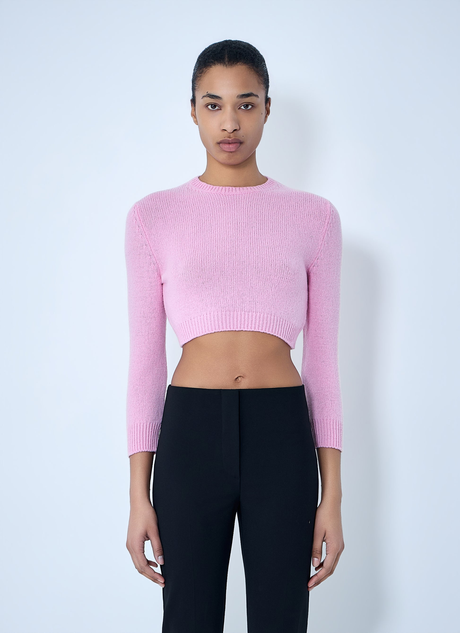 Jil Sander Women Cropped Knit Sweater JIL SANDER