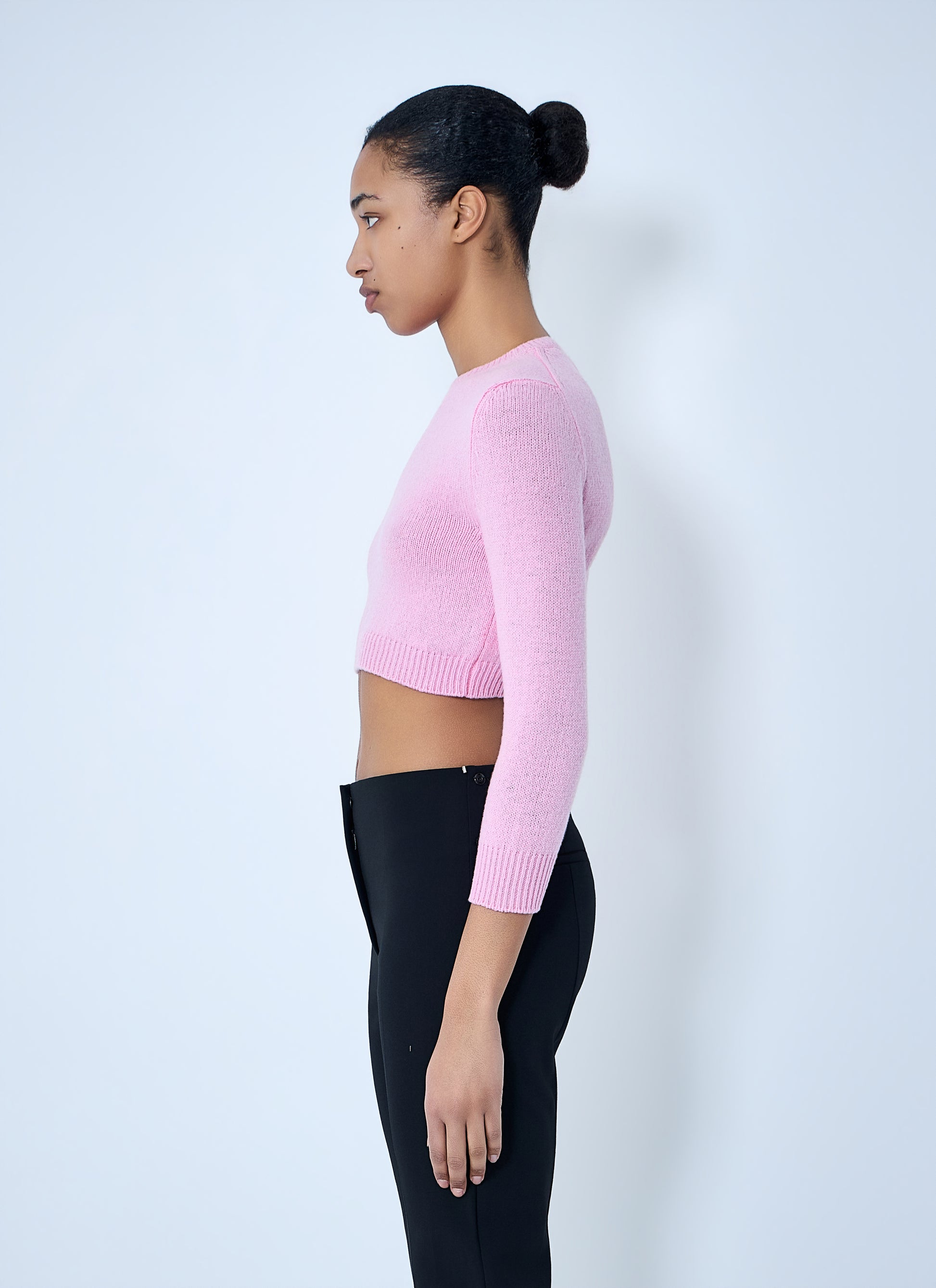 Jil Sander Women Cropped Knit Sweater JIL SANDER