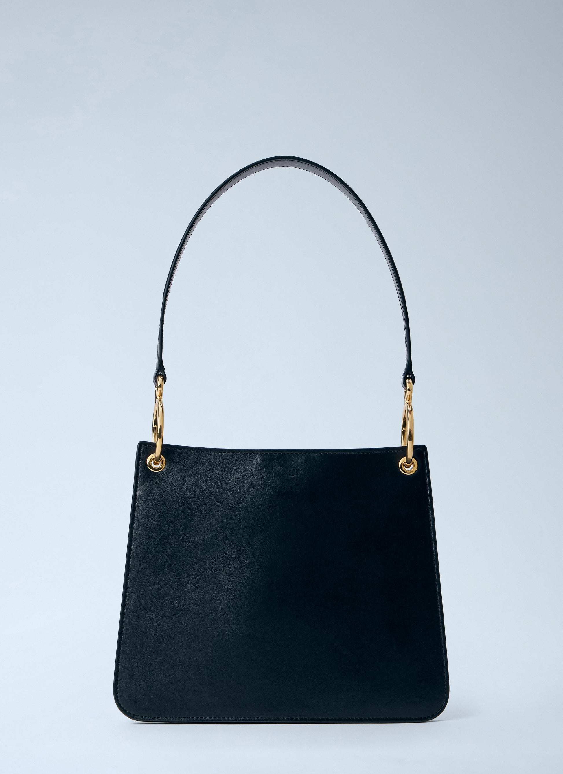 Jil Sander Women Structured Leather Shoulder Bag JIL SANDER