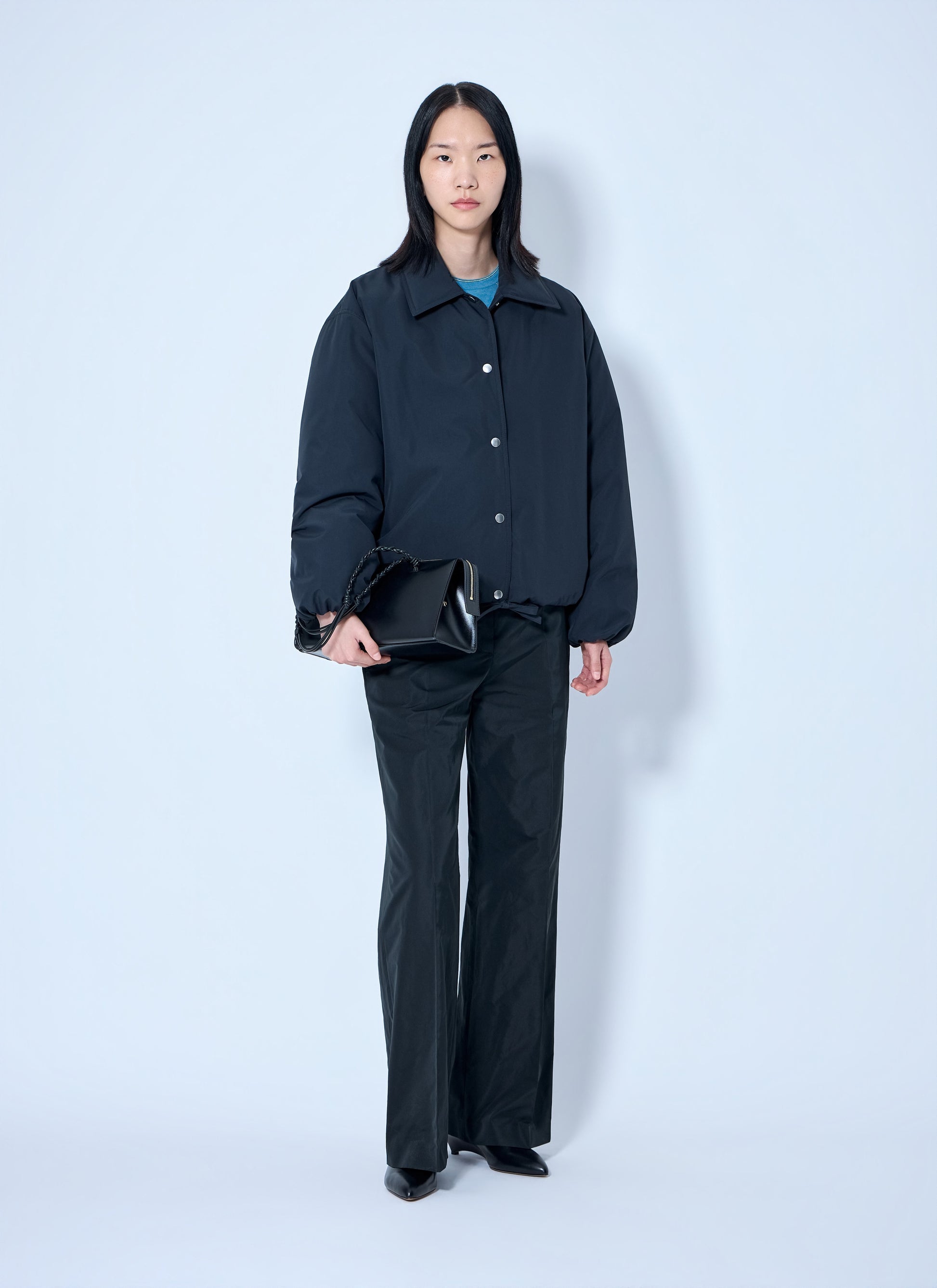 Jil Sander Women Down Jacket With Collar JIL SANDER