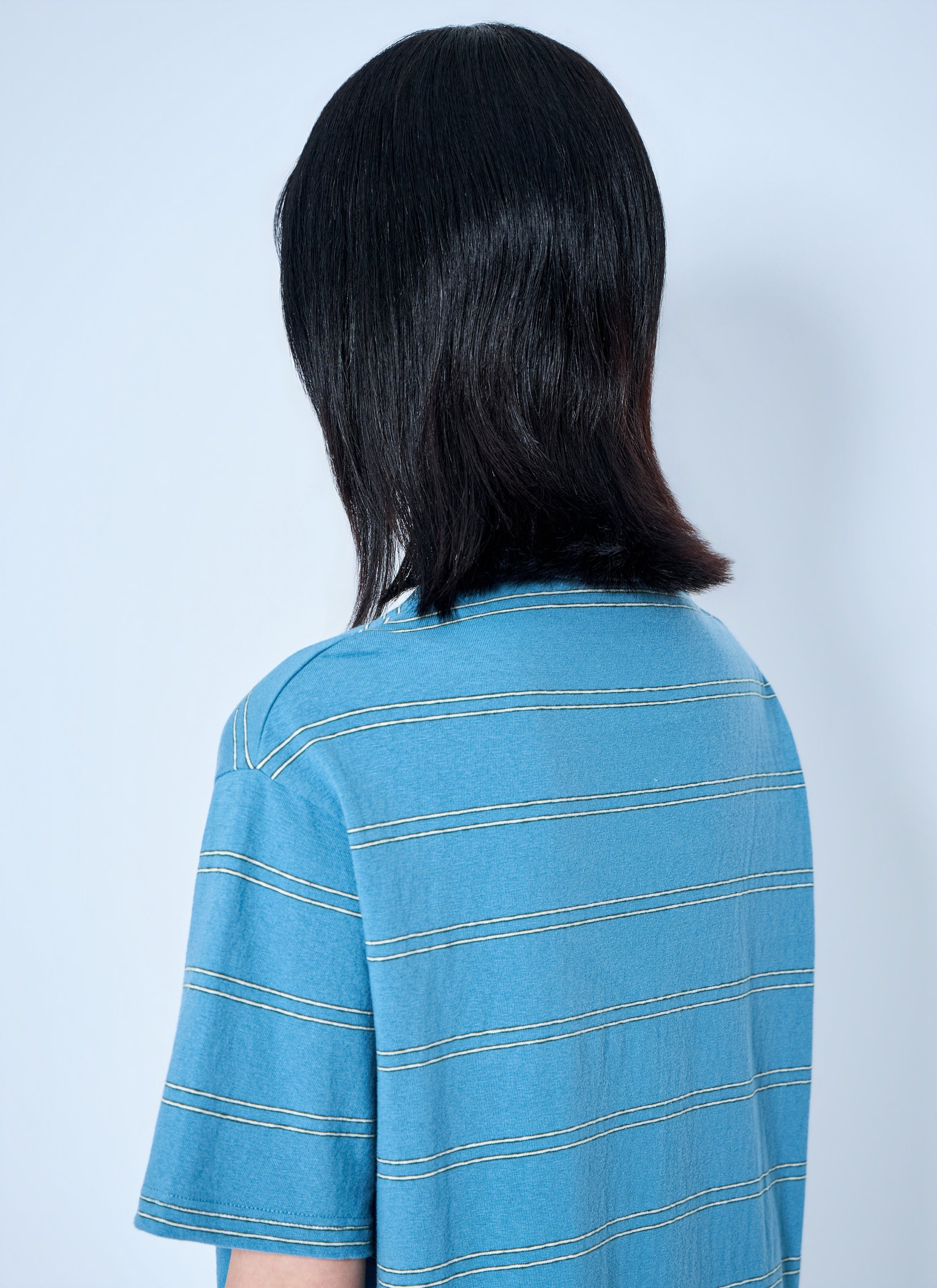 Jil Sander Women Striped Crewneck T-Shirt JIL SANDER