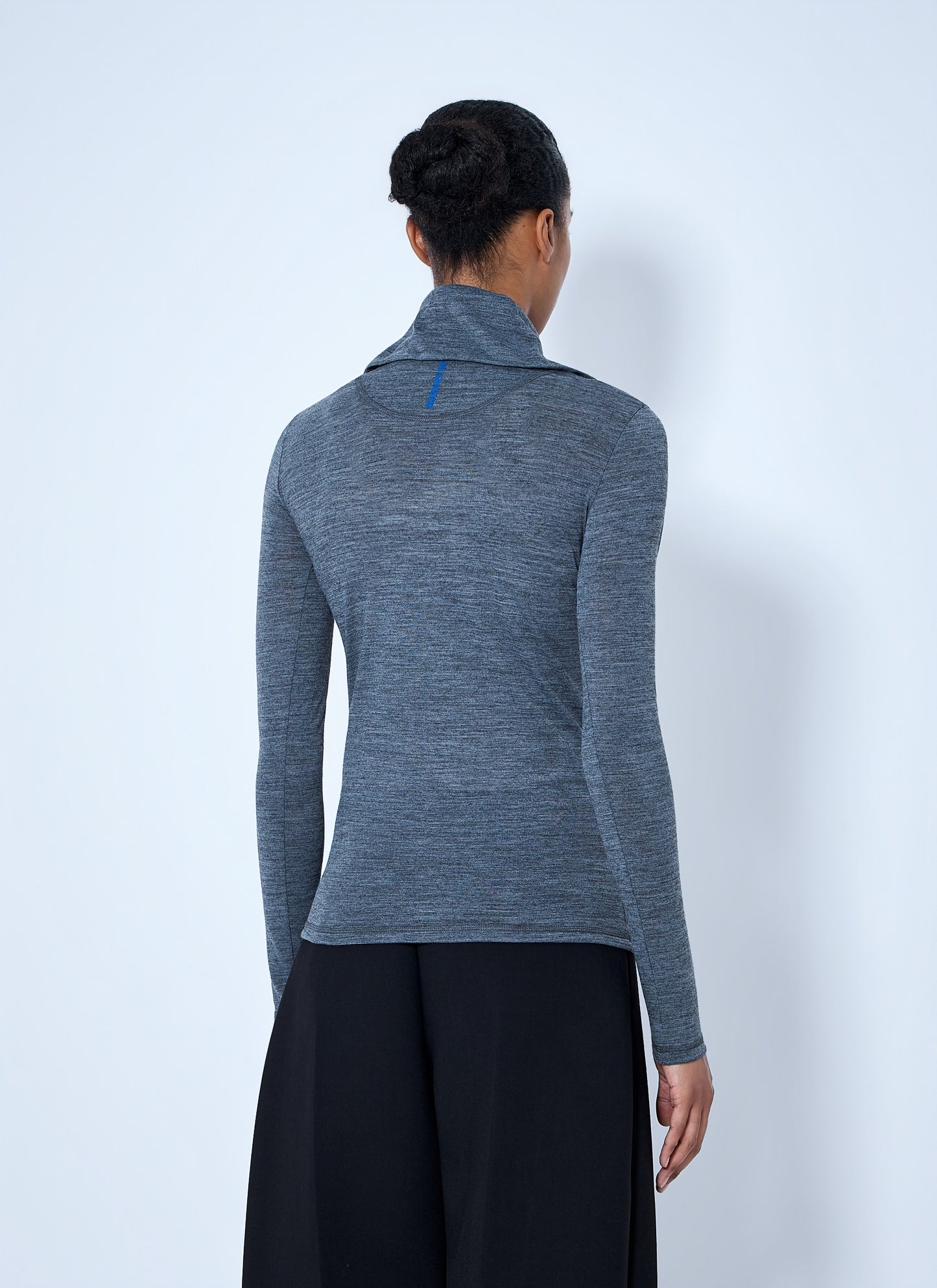 Jil Sander Women Quarter-Zip Long Sleeve Top JIL SANDER