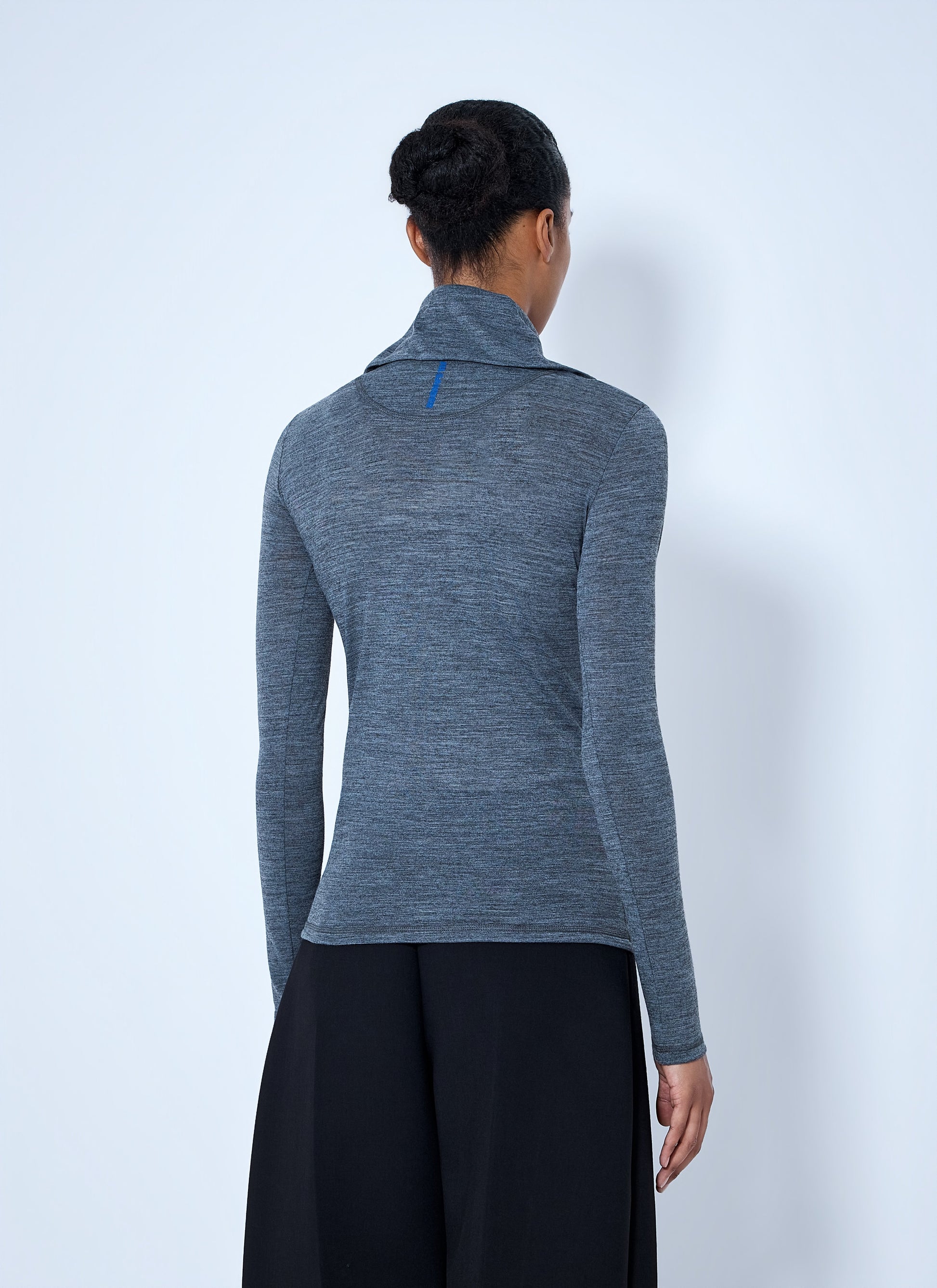 Jil Sander Women Quarter-Zip Long Sleeve Top JIL SANDER