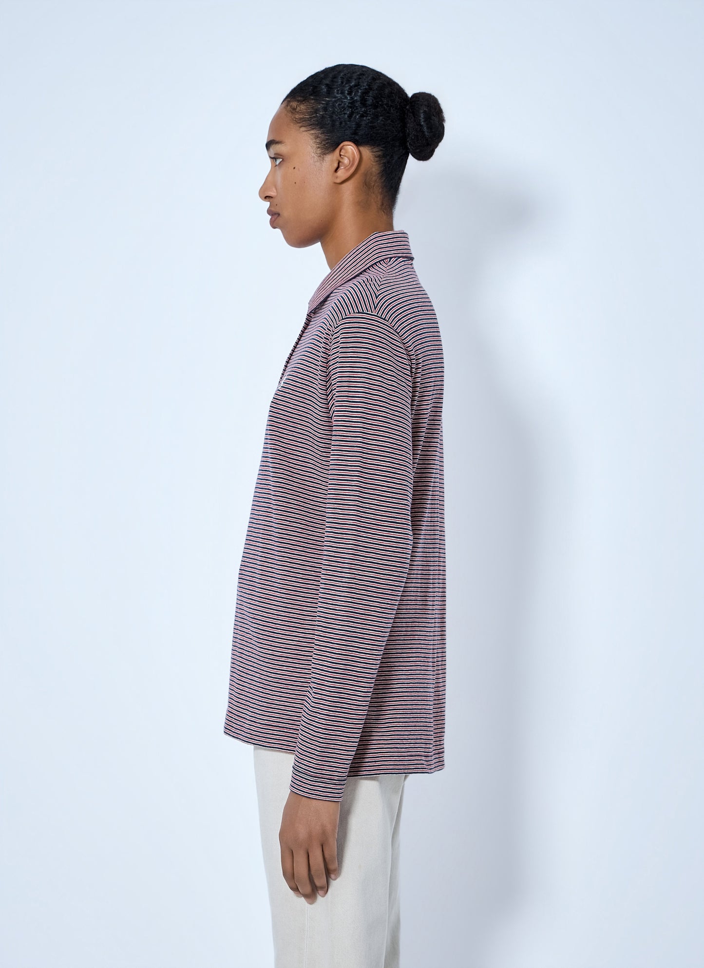 Jil Sander Women Long Sleeve Polo Shirt JIL SANDER