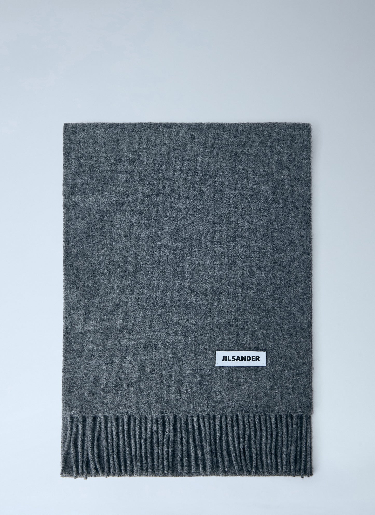 Jil Sander Women Fringed Wool Scarf JIL SANDER