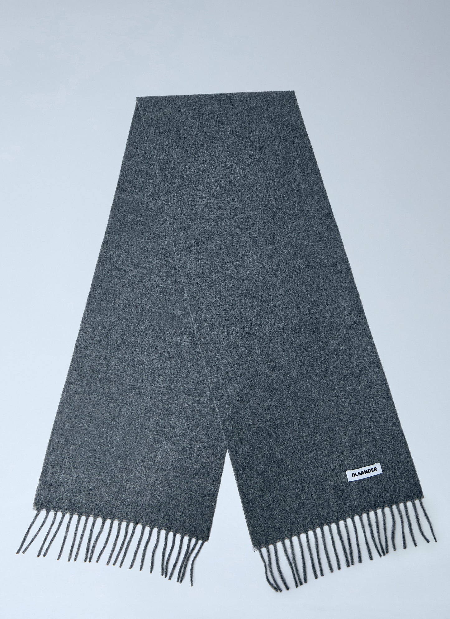 Jil Sander Women Fringed Wool Scarf JIL SANDER