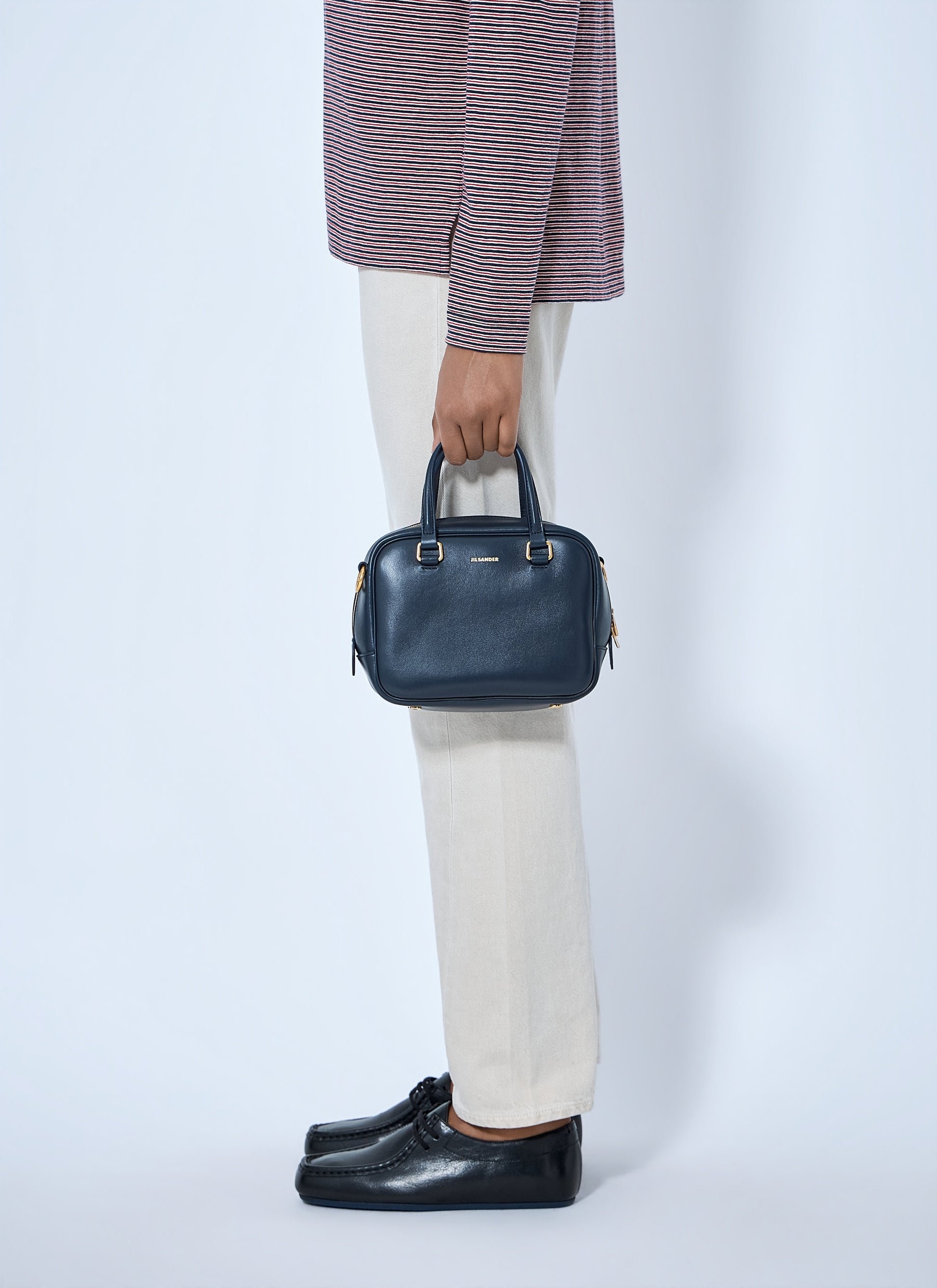 Jil Sander Women Compact Leather Handbag JIL SANDER