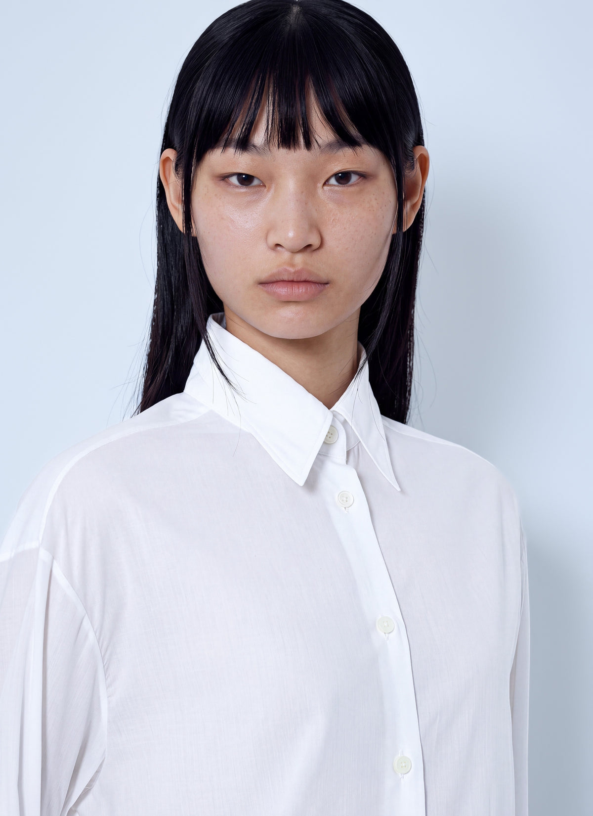 Jil Sander Women Cotton Shirt With Decoratively Finished Cuffs JIL SANDER
