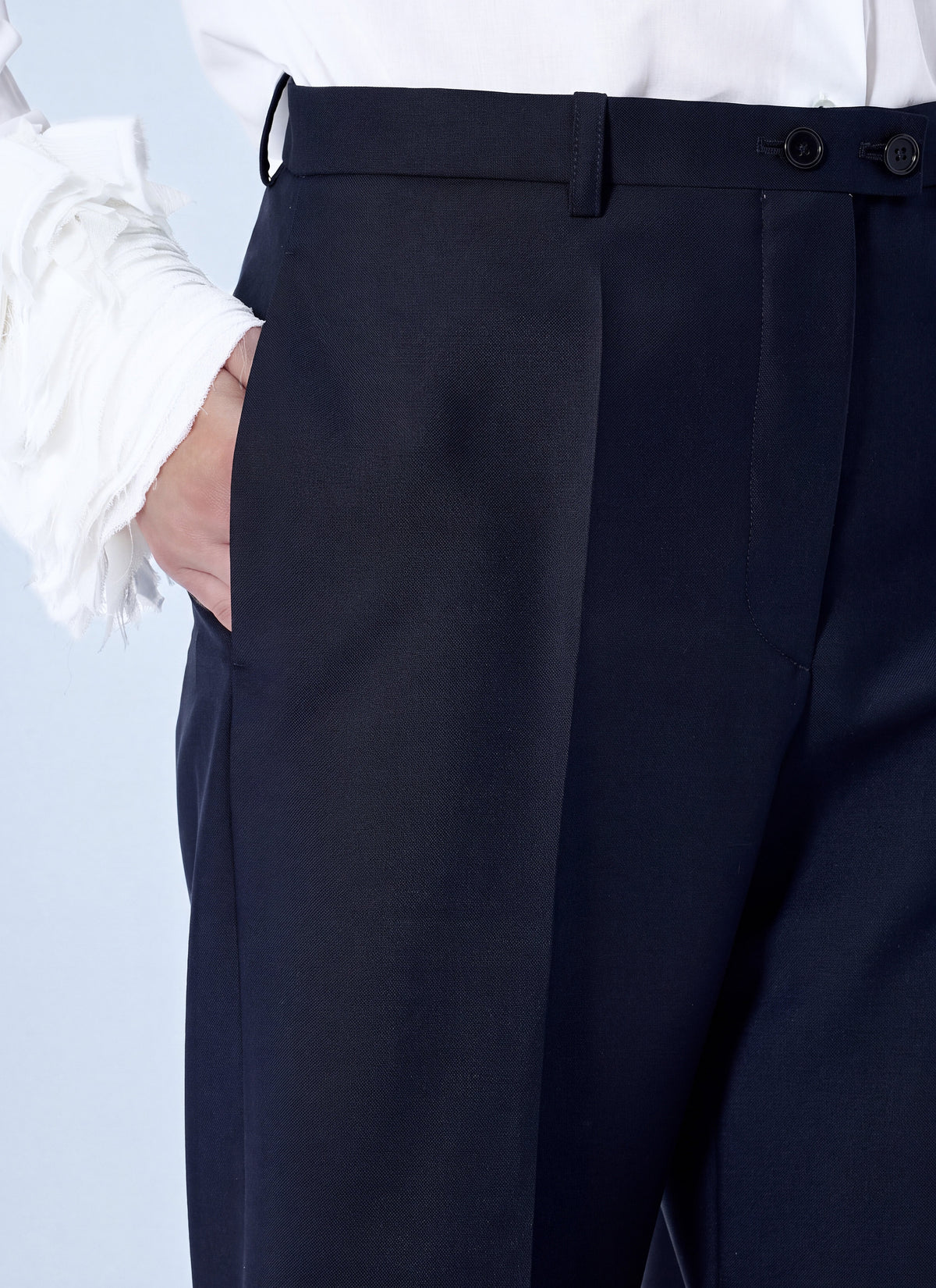 Jil Sander Women Wide-Leg Tailored Trousers JIL SANDER