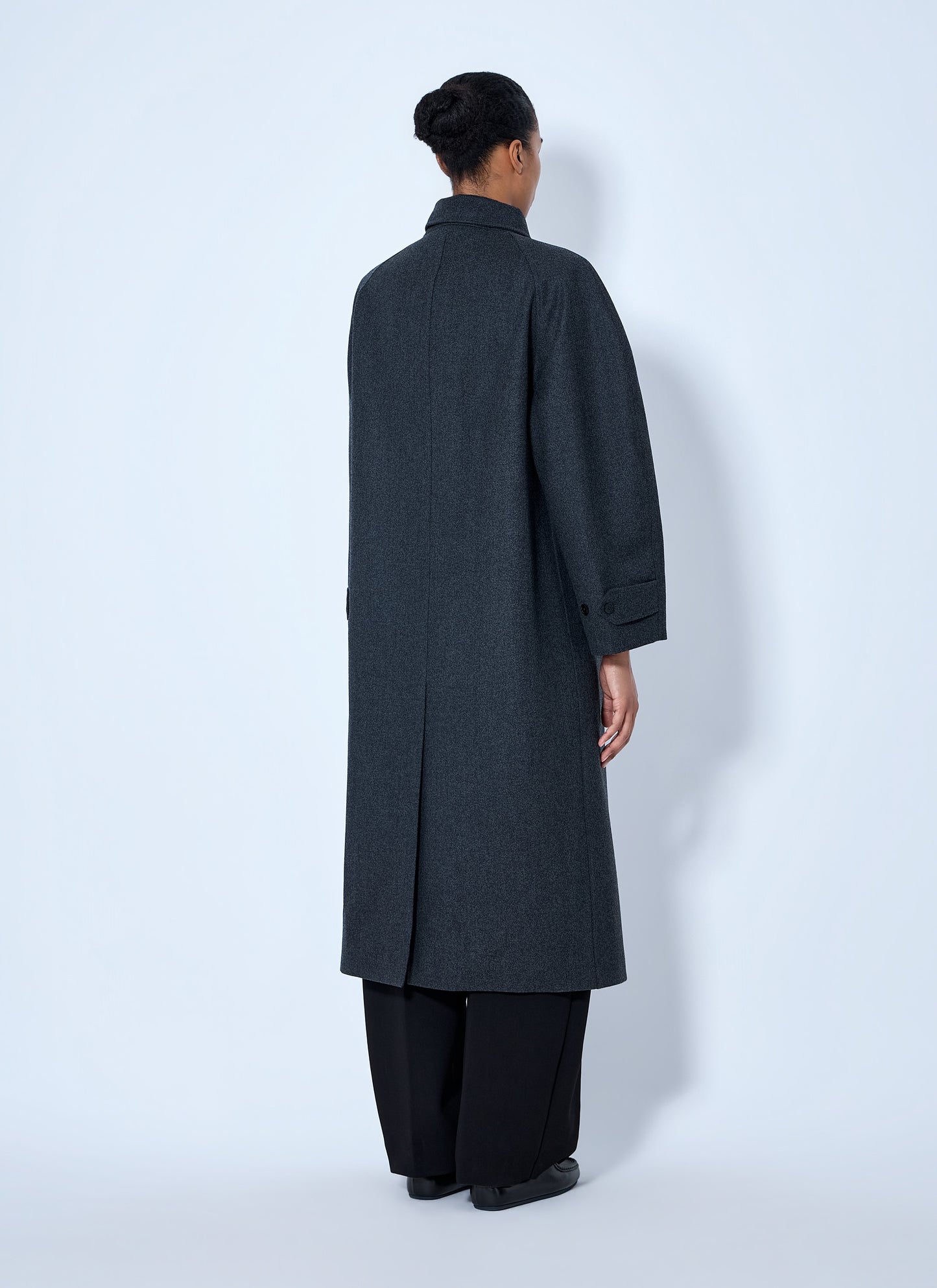 Jil Sander Women Single-Breasted Wool Coat JIL SANDER