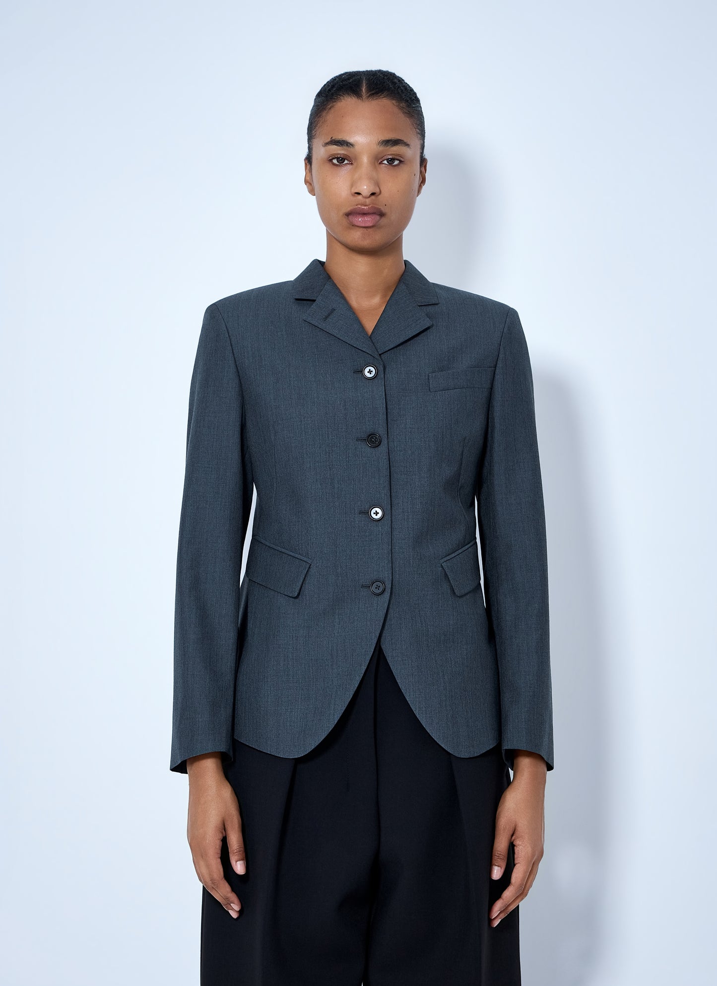Jil Sander Women Single-Breasted Tailored Blazer JIL SANDER