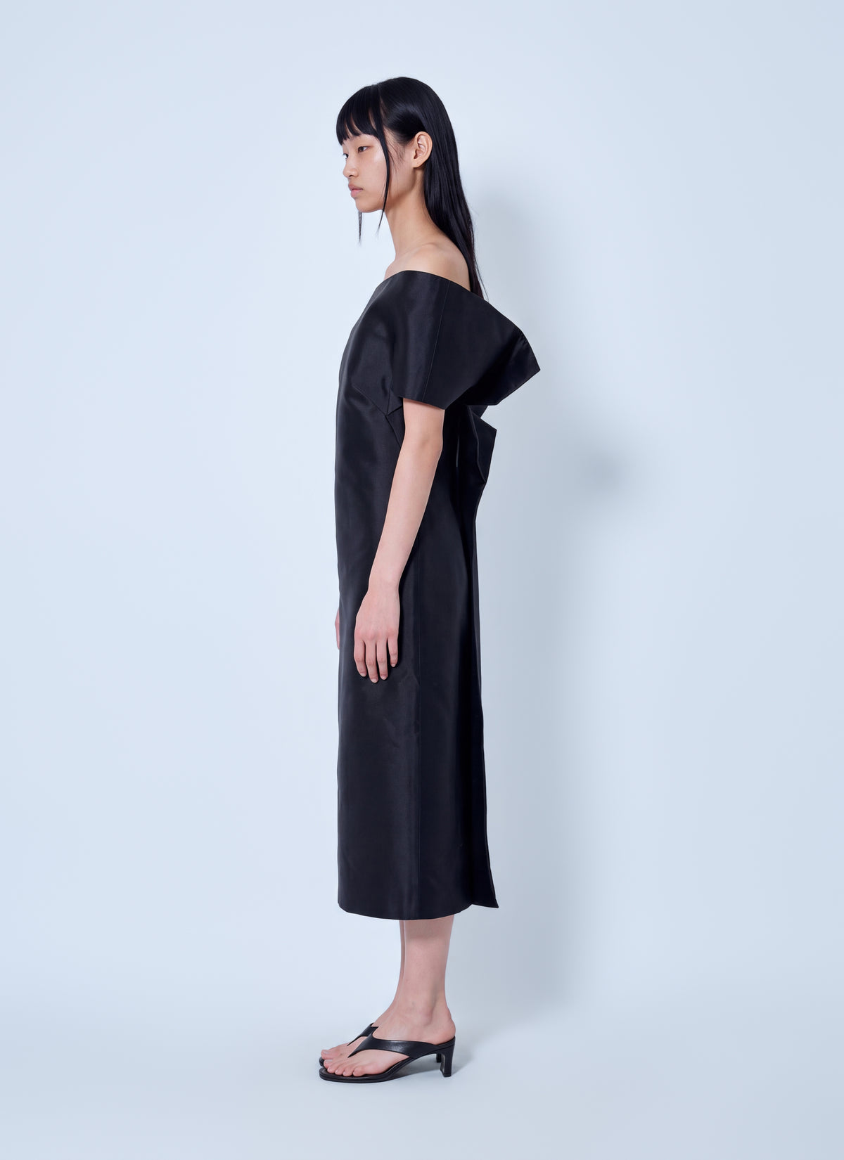 Jil Sander Women Off-Shoulder Midi Dress JIL SANDER