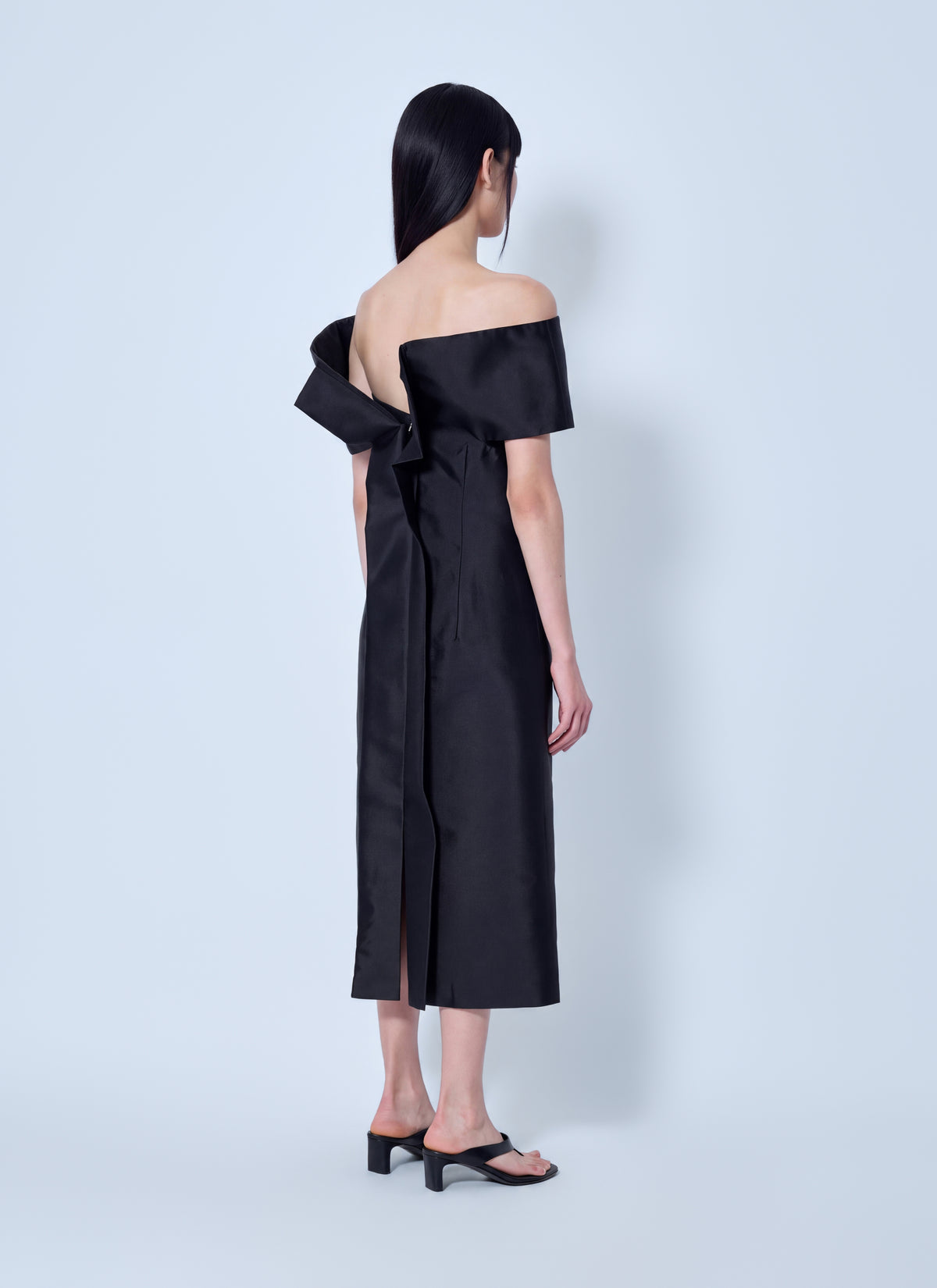 Jil Sander Women Off-Shoulder Midi Dress JIL SANDER