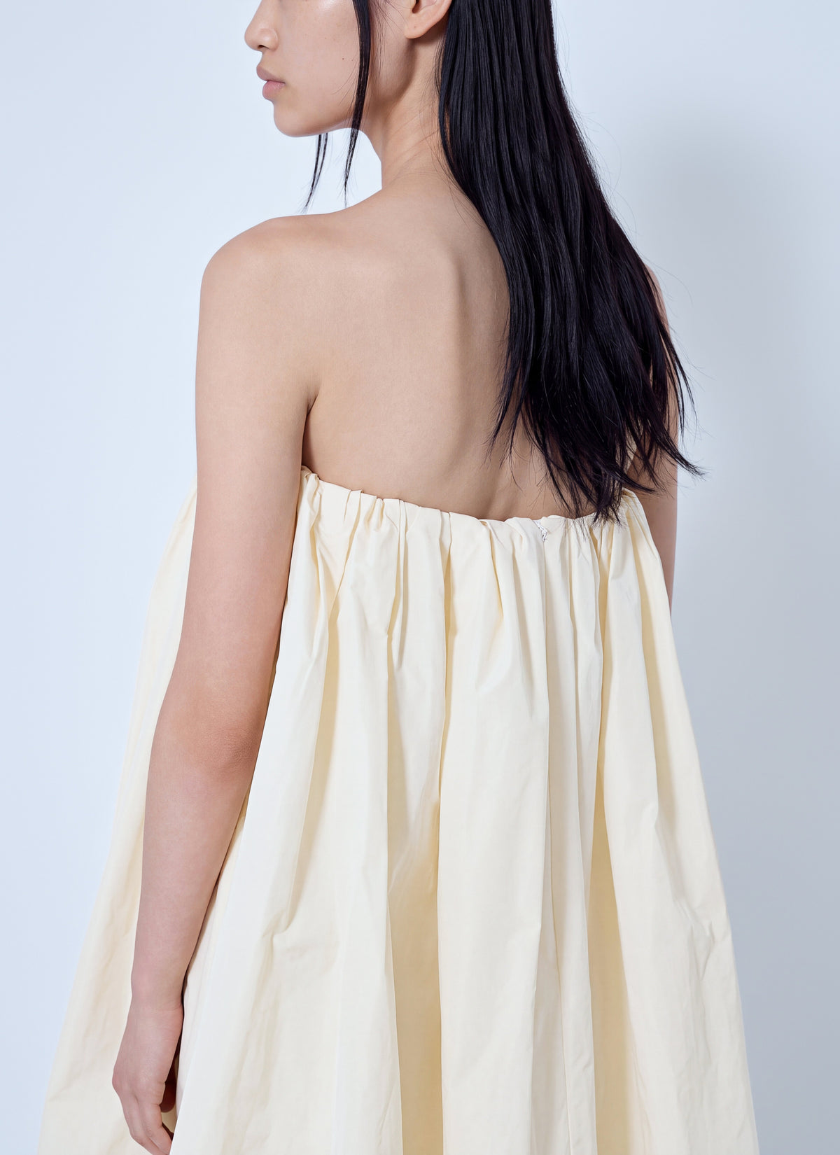 Jil Sander Women Strapless Draped Dress JIL SANDER