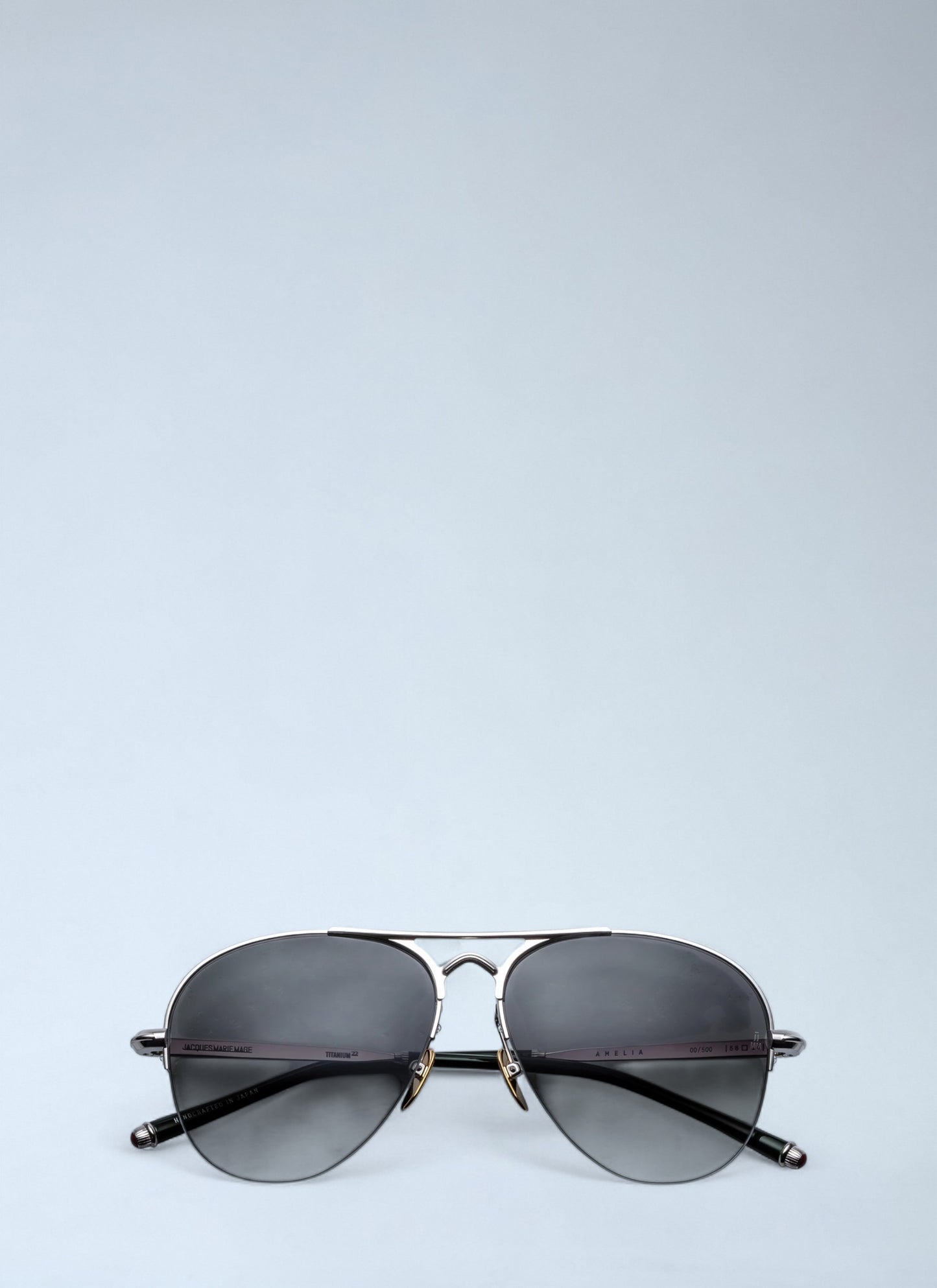 Jacques Marie Mage Men Amelia Aviator Sunglasses Jacques Marie Mage