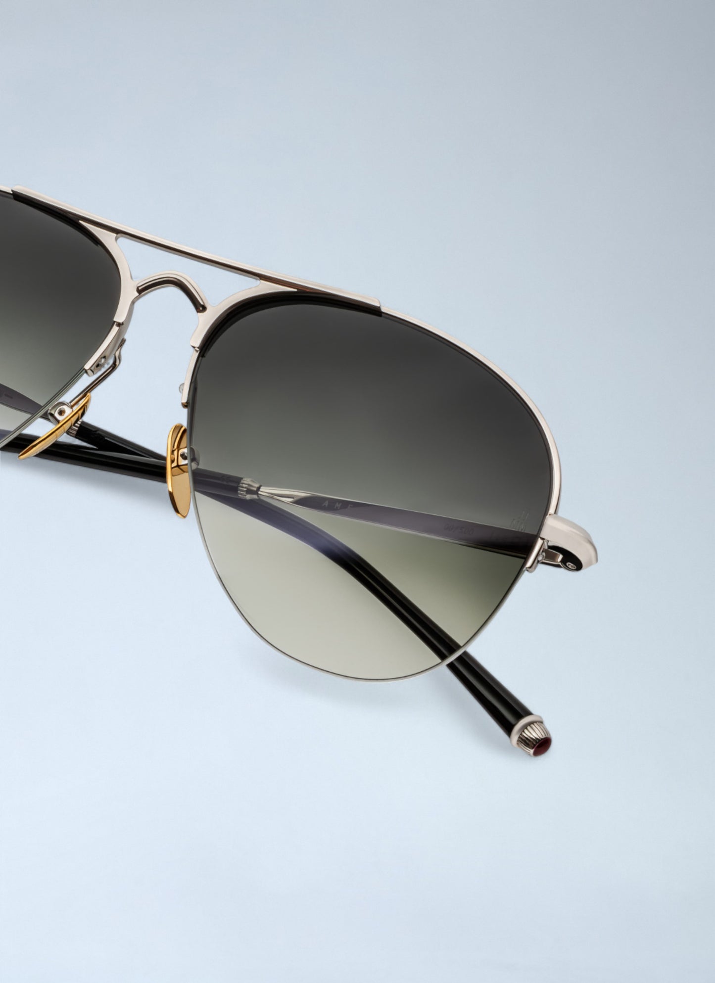 Jacques Marie Mage Men Amelia Aviator Sunglasses Jacques Marie Mage