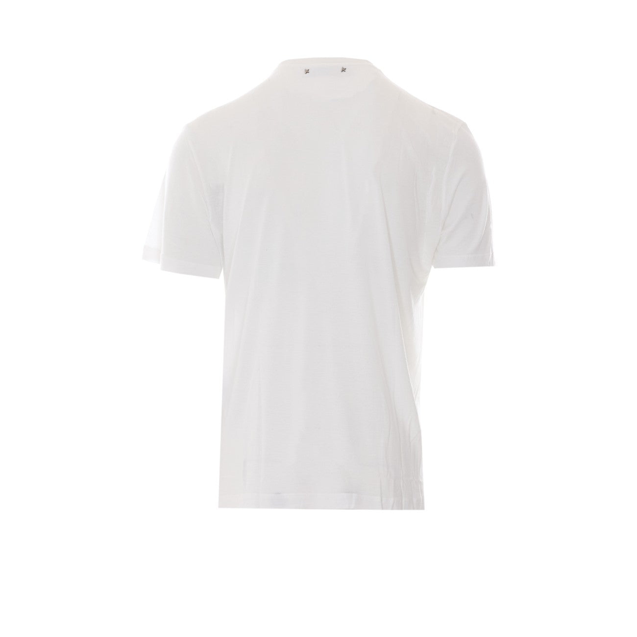 Golden Goose Men Journey T-Shirt With Flag Print GOLDEN GOOSE