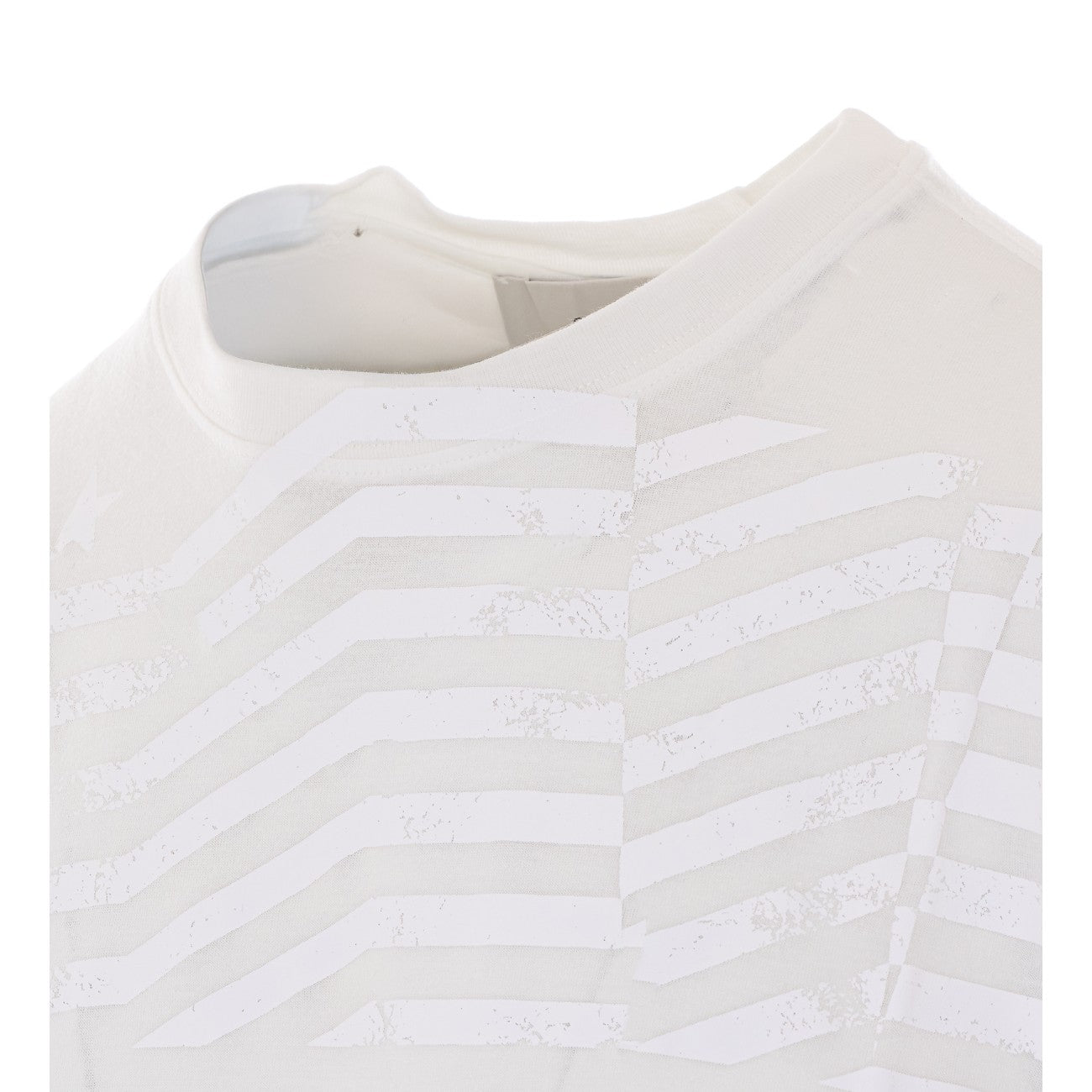 Golden Goose Men Journey T-Shirt With Flag Print GOLDEN GOOSE