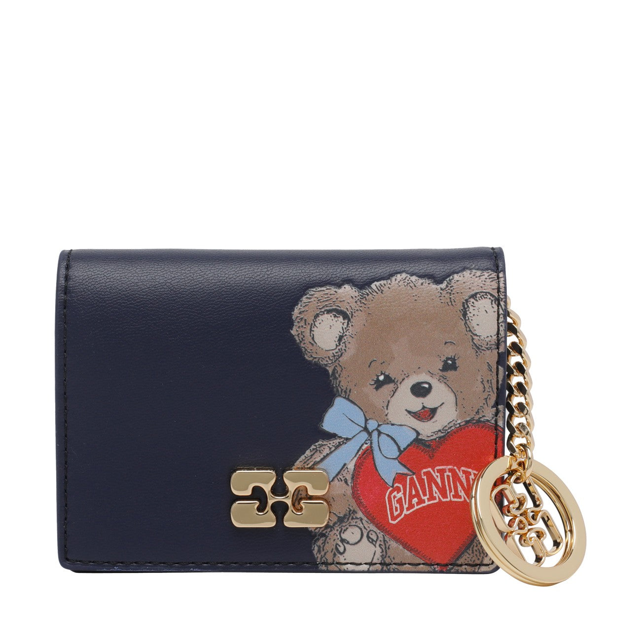 Ganni Women Joy Bear Cards Holder GANNI