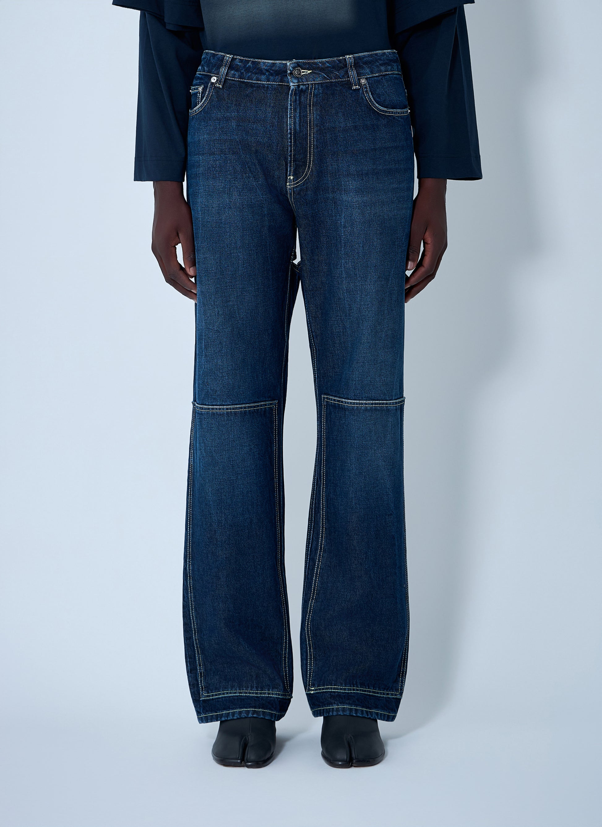 Jean Paul Gaultier Men Cut-Out Jeans JEAN PAUL GAULTIER