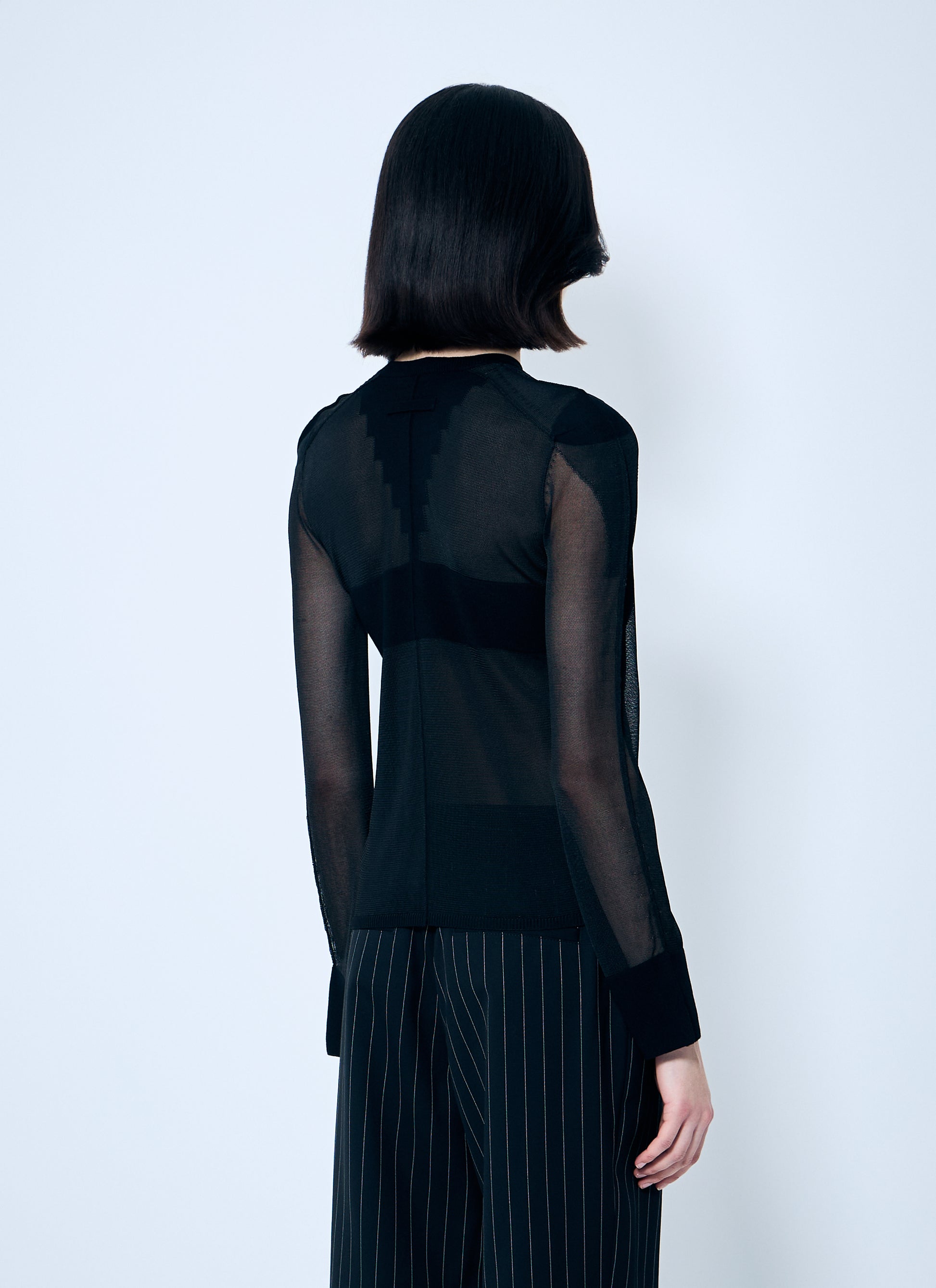 Jean Paul Gaultier Women Open-Knit Sweater JEAN PAUL GAULTIER