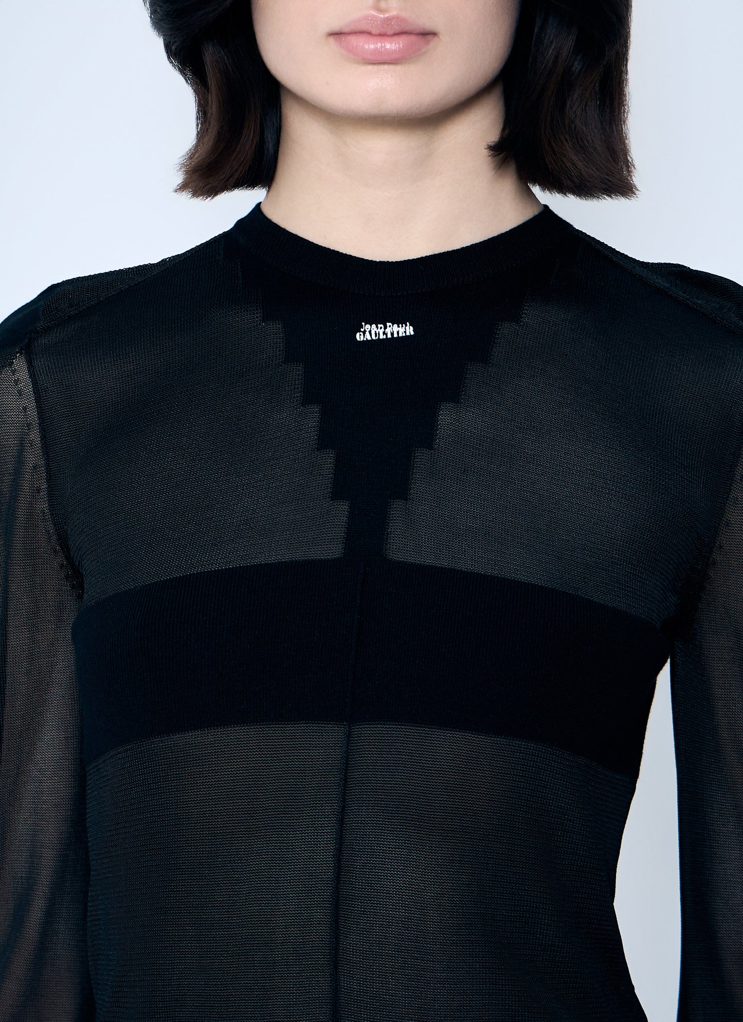 Jean Paul Gaultier Women Open-Knit Sweater JEAN PAUL GAULTIER