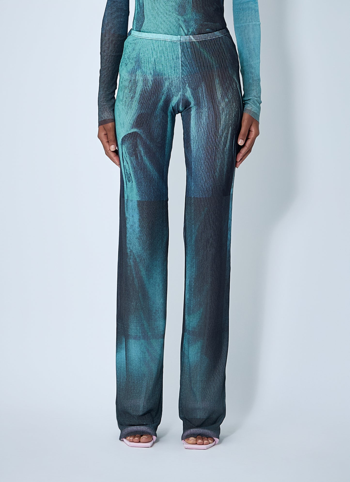 Jean Paul Gaultier Women Water Mesh Pants JEAN PAUL GAULTIER