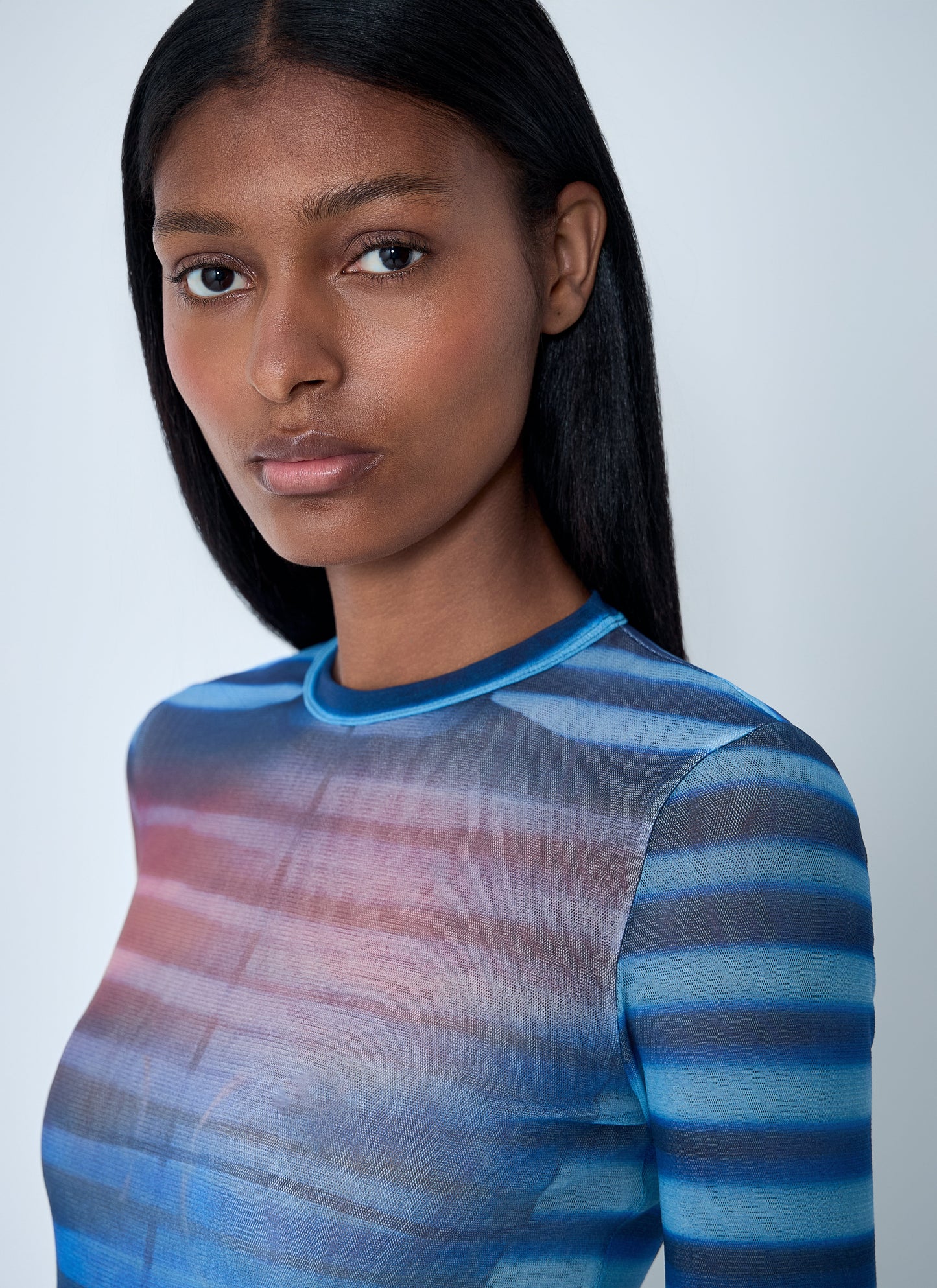 Jean Paul Gaultier Women Air Mesh Top JEAN PAUL GAULTIER