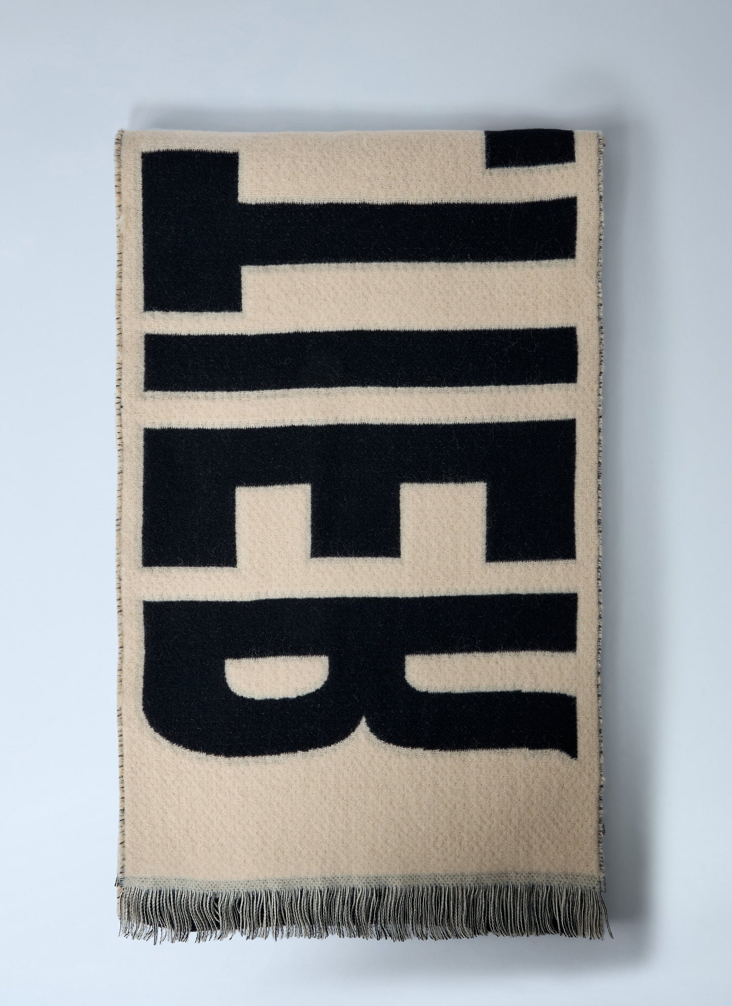 Jean Paul Gaultier Women Logo Motif Wool Scarf JEAN PAUL GAULTIER