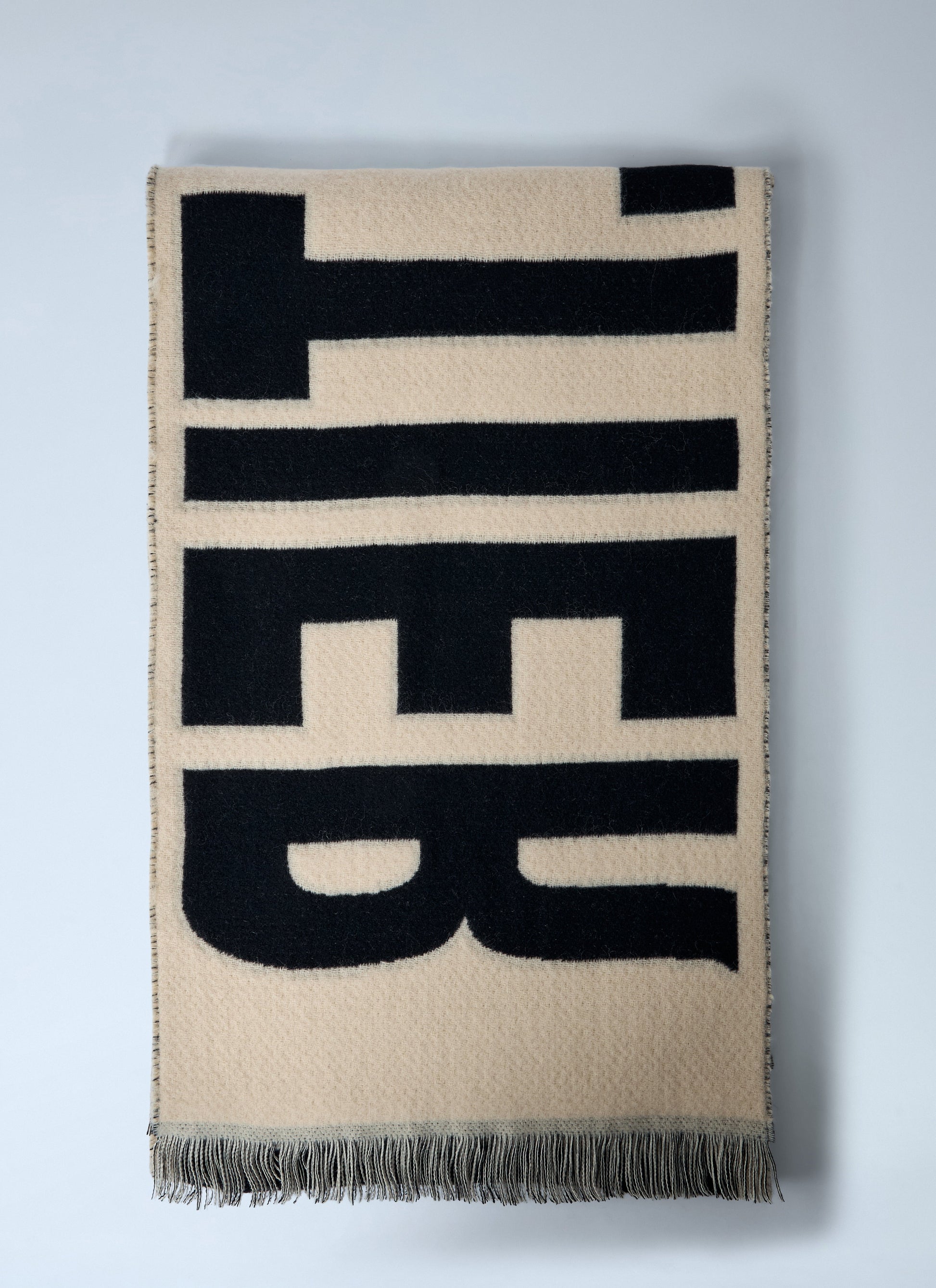 Jean Paul Gaultier Women Logo Motif Wool Scarf JEAN PAUL GAULTIER