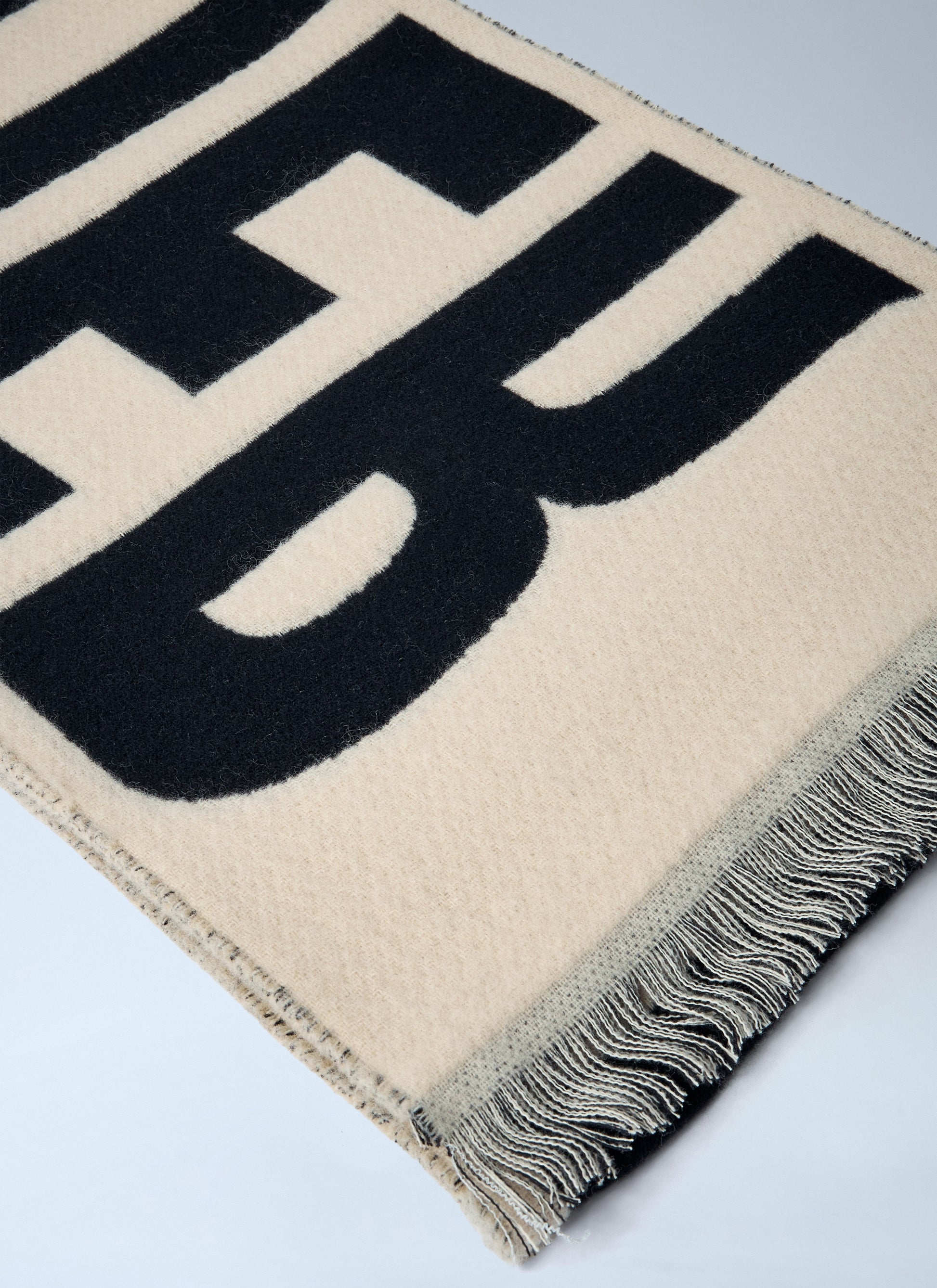 Jean Paul Gaultier Women Logo Motif Wool Scarf JEAN PAUL GAULTIER
