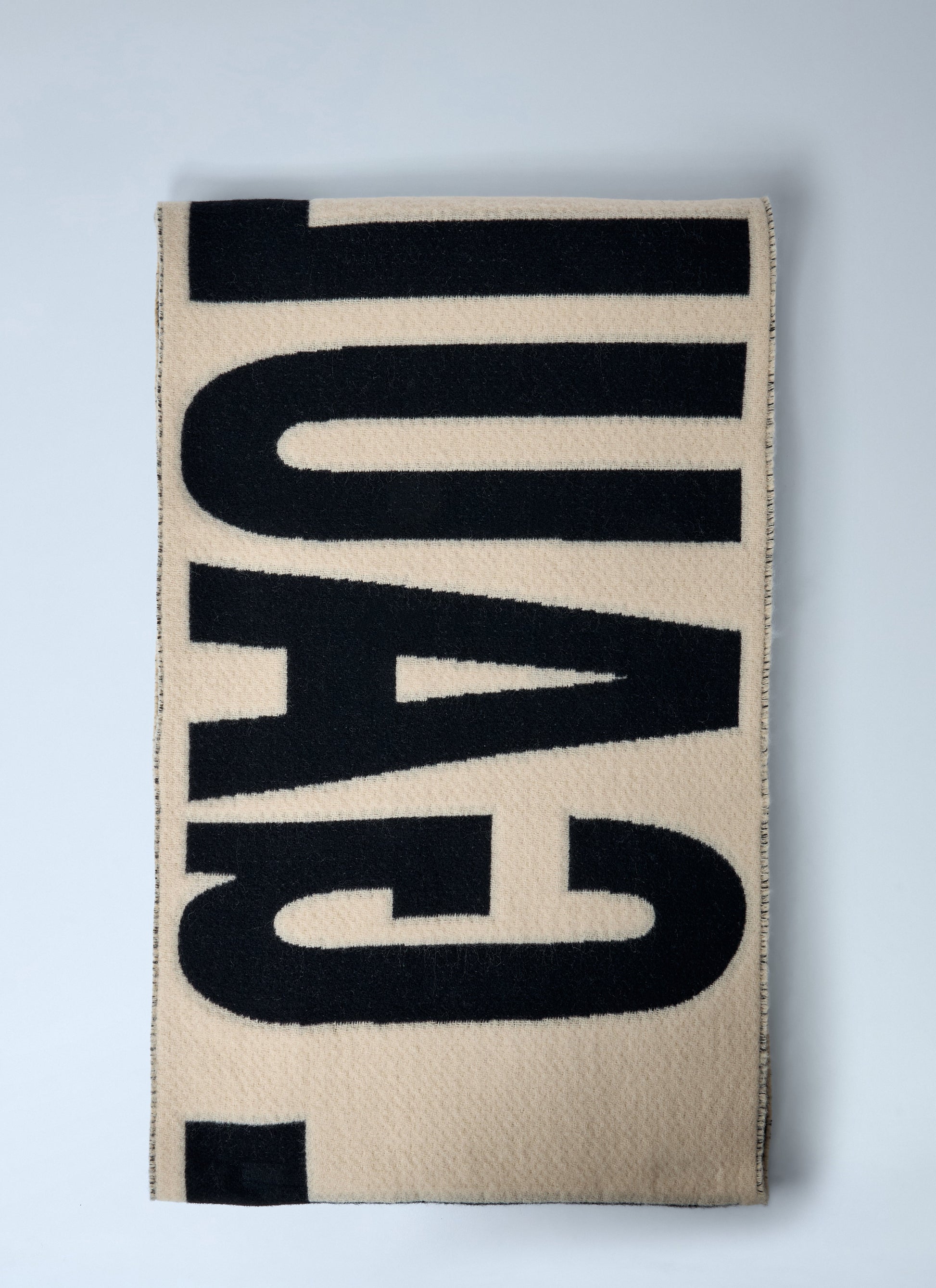 Jean Paul Gaultier Women Logo Motif Wool Scarf JEAN PAUL GAULTIER
