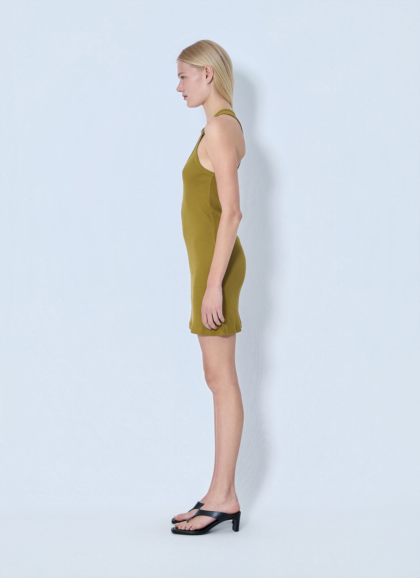 Jean Paul Gaultier Women Cotton Ribbed Short Dress JEAN PAUL GAULTIER