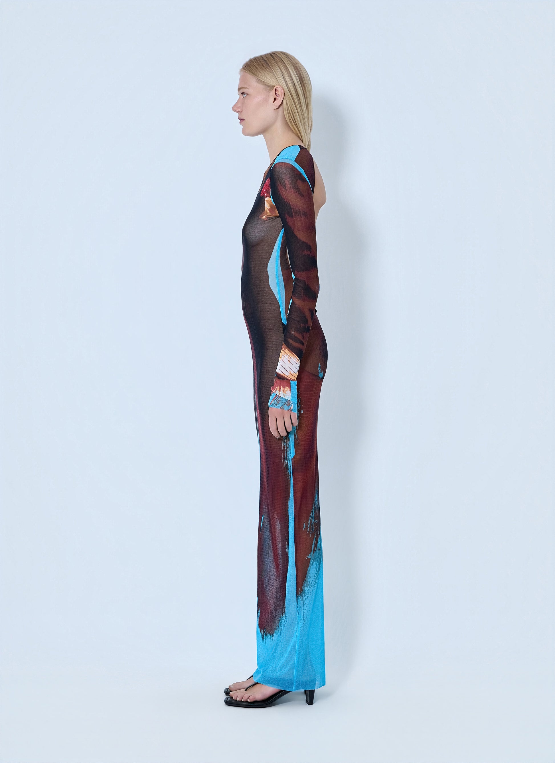 Jean Paul Gaultier Women Re-Edition La Robe Tennis Costume Long Dress JEAN PAUL GAULTIER