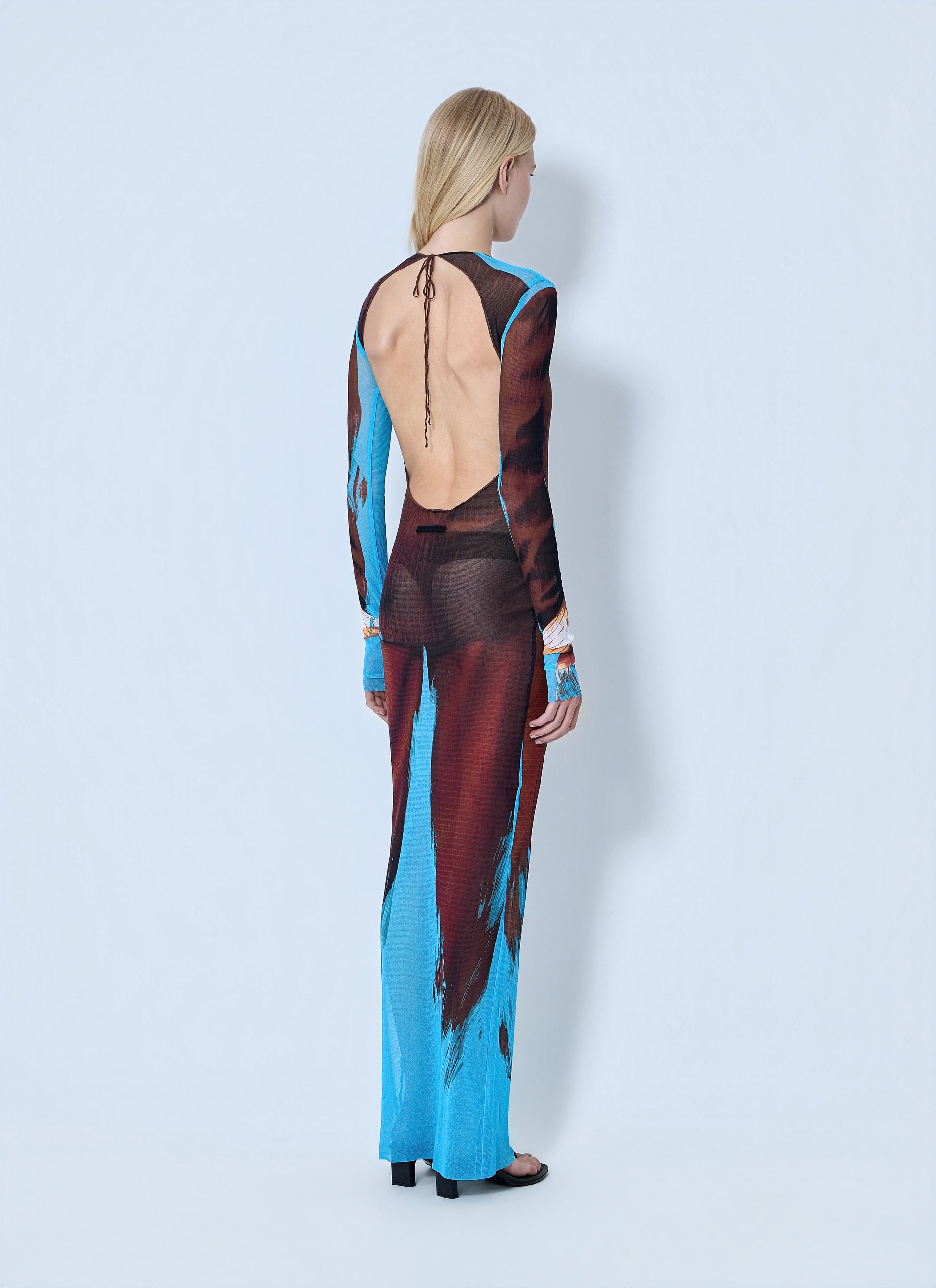 Jean Paul Gaultier Women Re-Edition La Robe Tennis Costume Long Dress JEAN PAUL GAULTIER