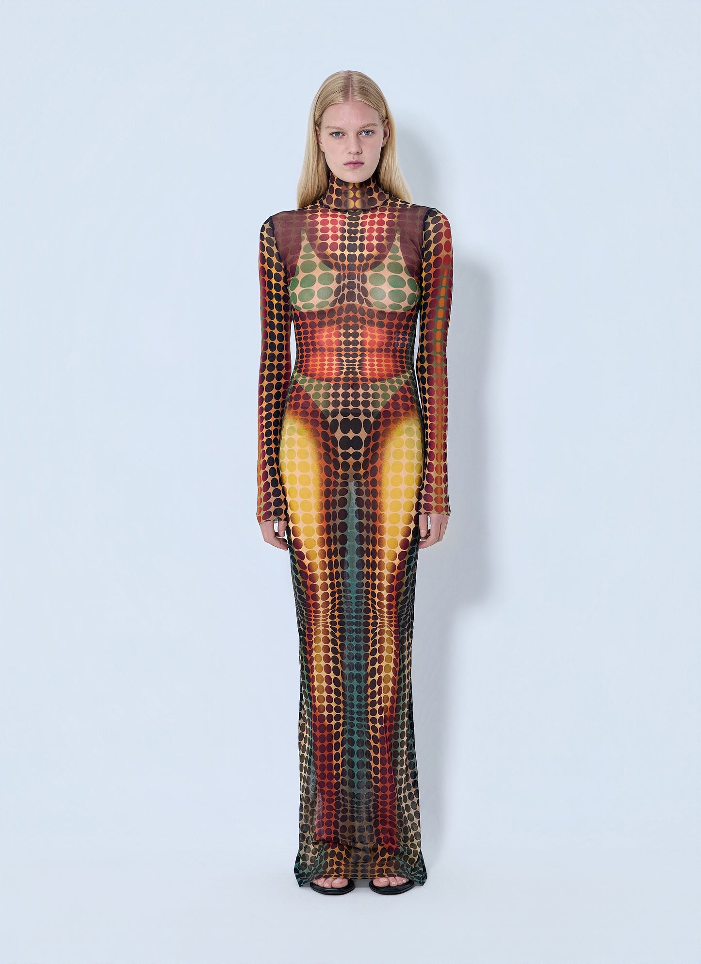 Jean Paul Gaultier Women Re-Edition Long Dress High Neck JEAN PAUL GAULTIER
