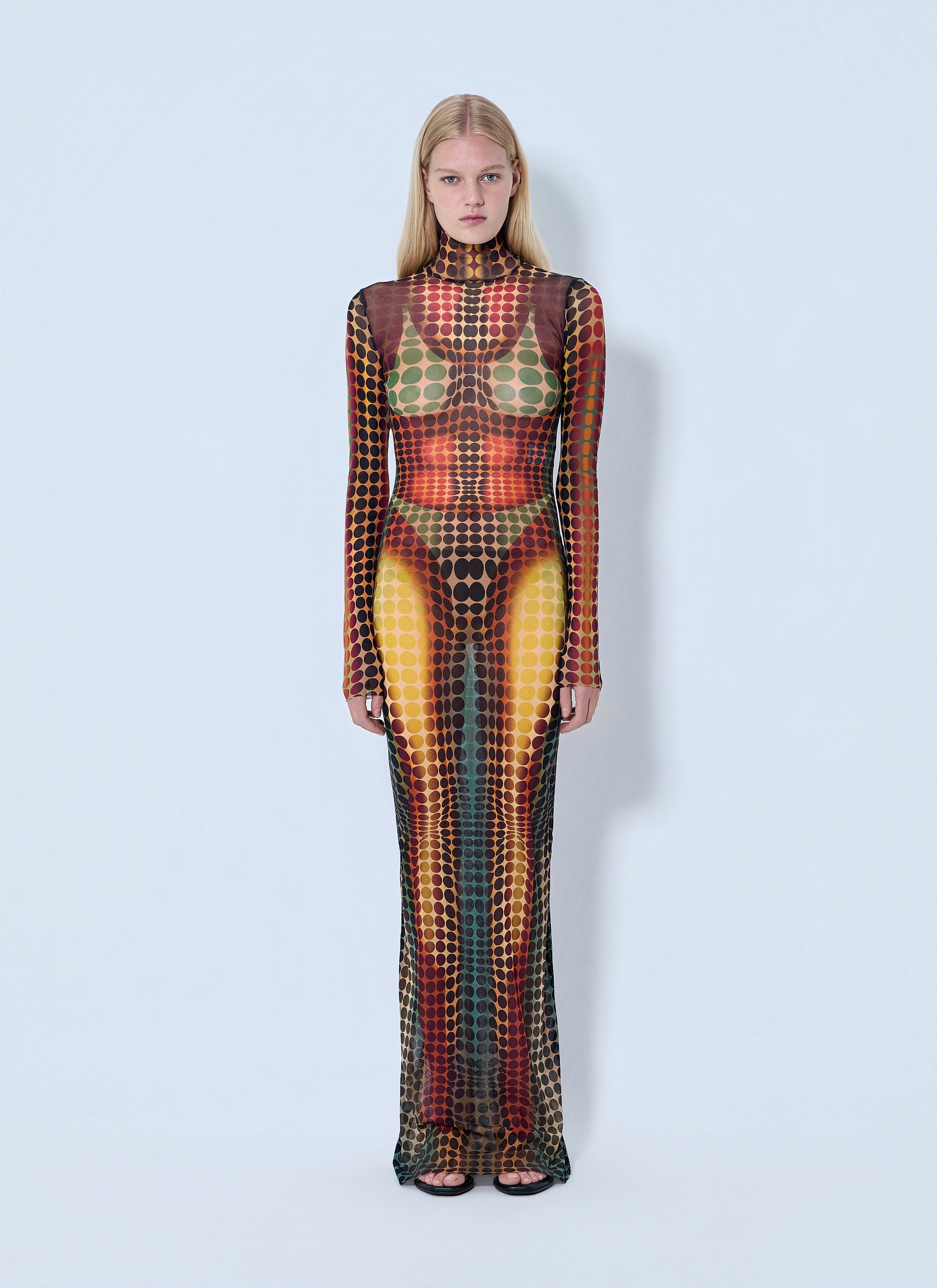 Jean Paul Gaultier Women Re-Edition Long Dress High Neck JEAN PAUL GAULTIER